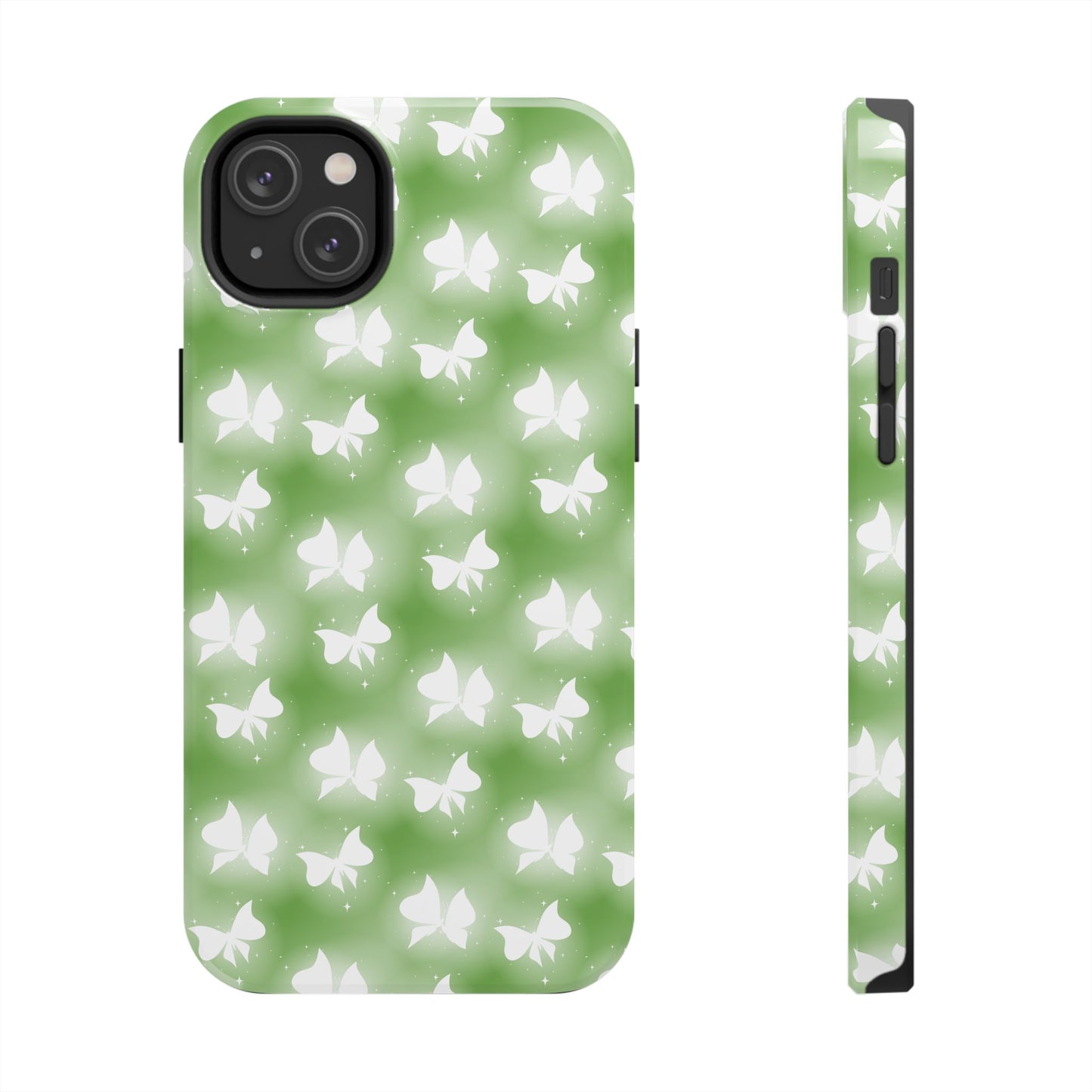 Nature-Inspired Tough Phone Case with Butterfly Design iPhone Samsung Galaxy - MahaCase