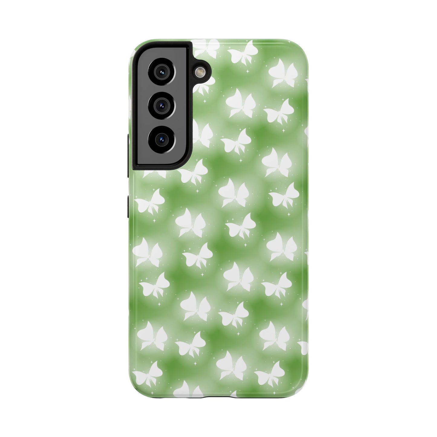 Nature-Inspired Tough Phone Case with Butterfly Design iPhone Samsung Galaxy - MahaCase