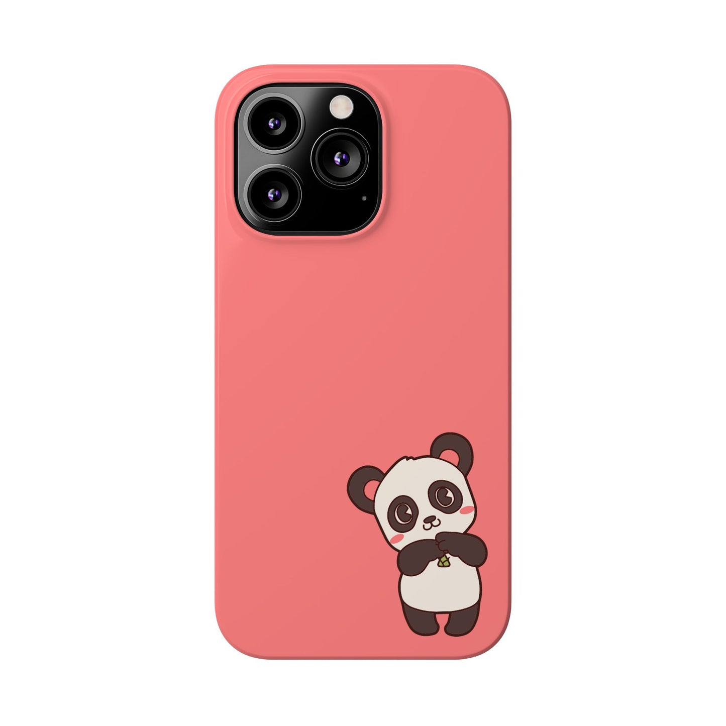 Cute Panda #36-Slim iPhone Cases - MahaCase