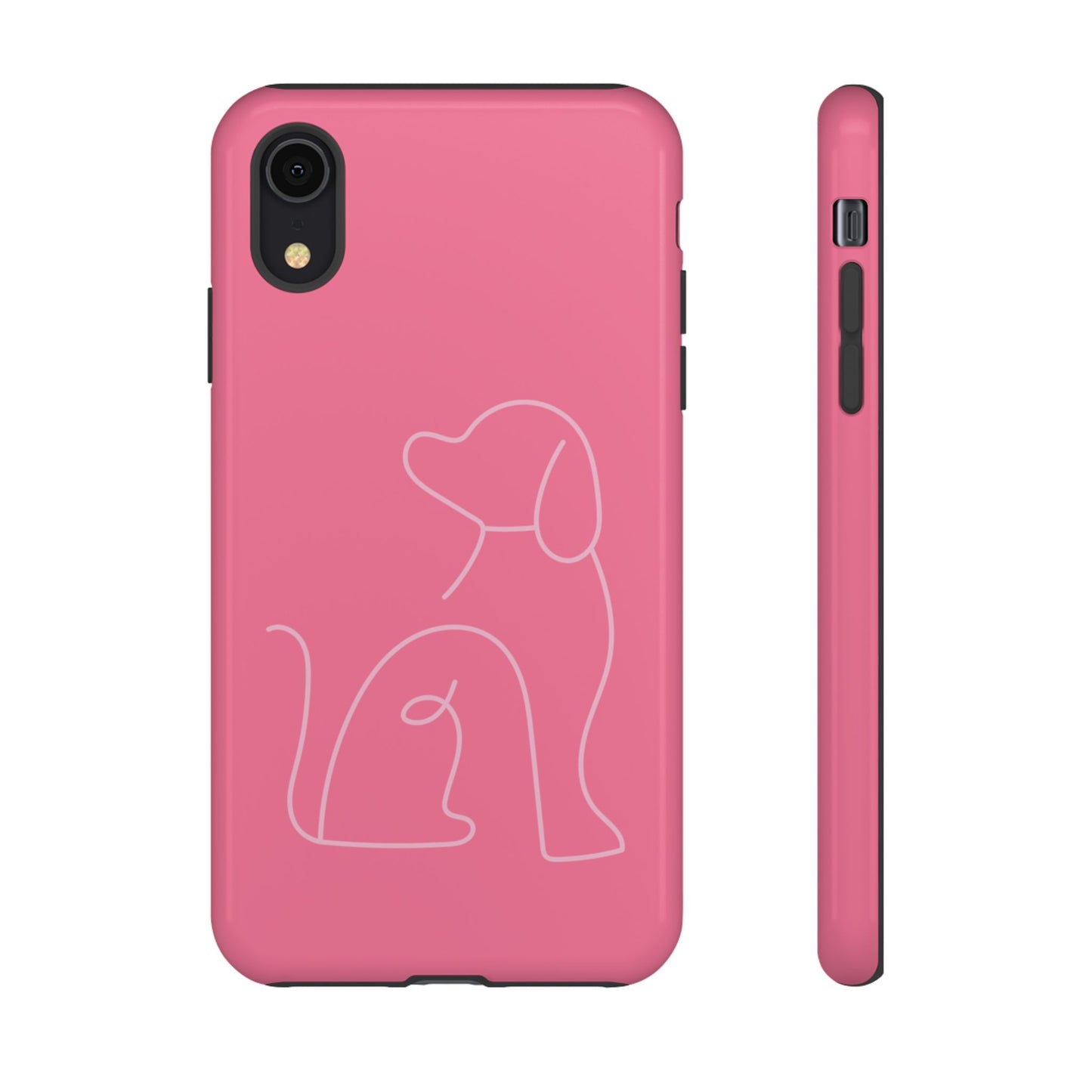 Pink Pup #10-Tough Cases iPhone Samsung Google Pixel - MahaCase
