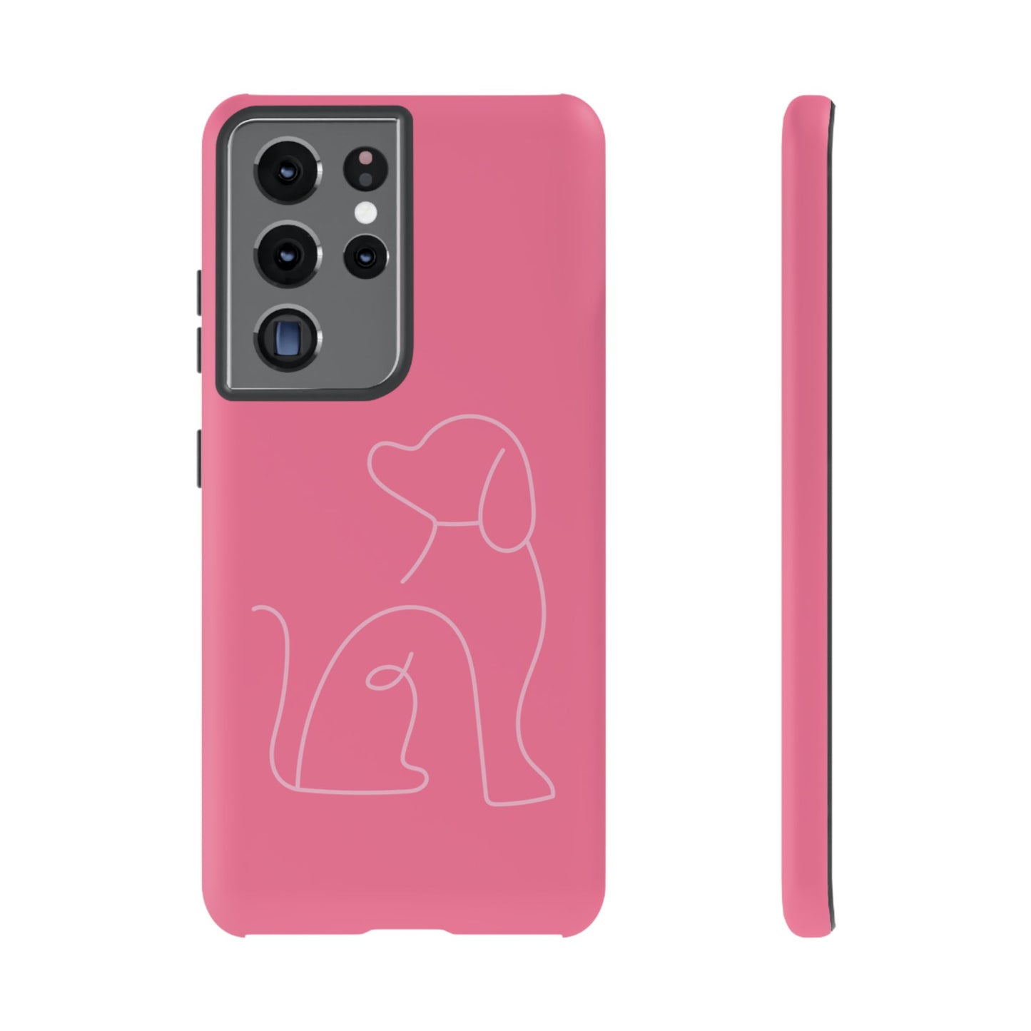 Pink Pup #10-Tough Cases iPhone Samsung Google Pixel - MahaCase