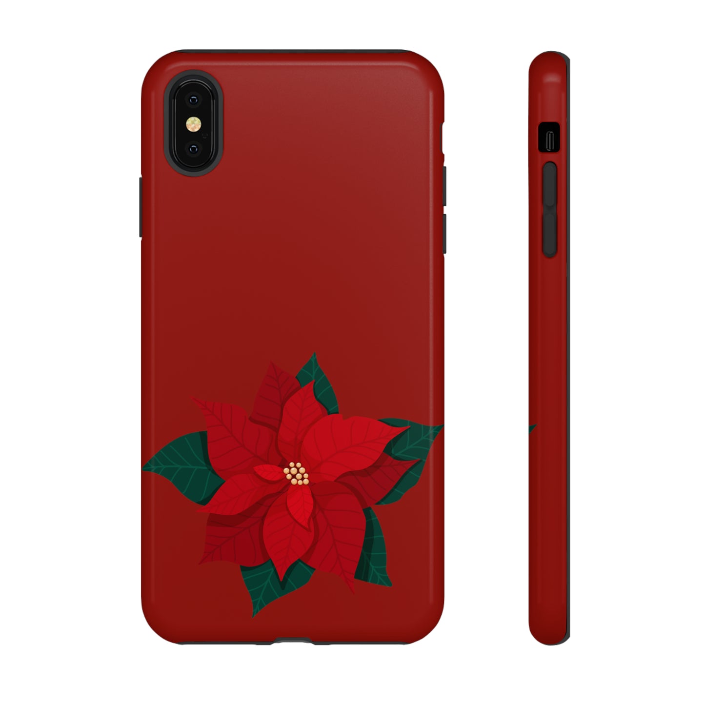 Poinsettia Charm #12-Tough Cases - MahaCase