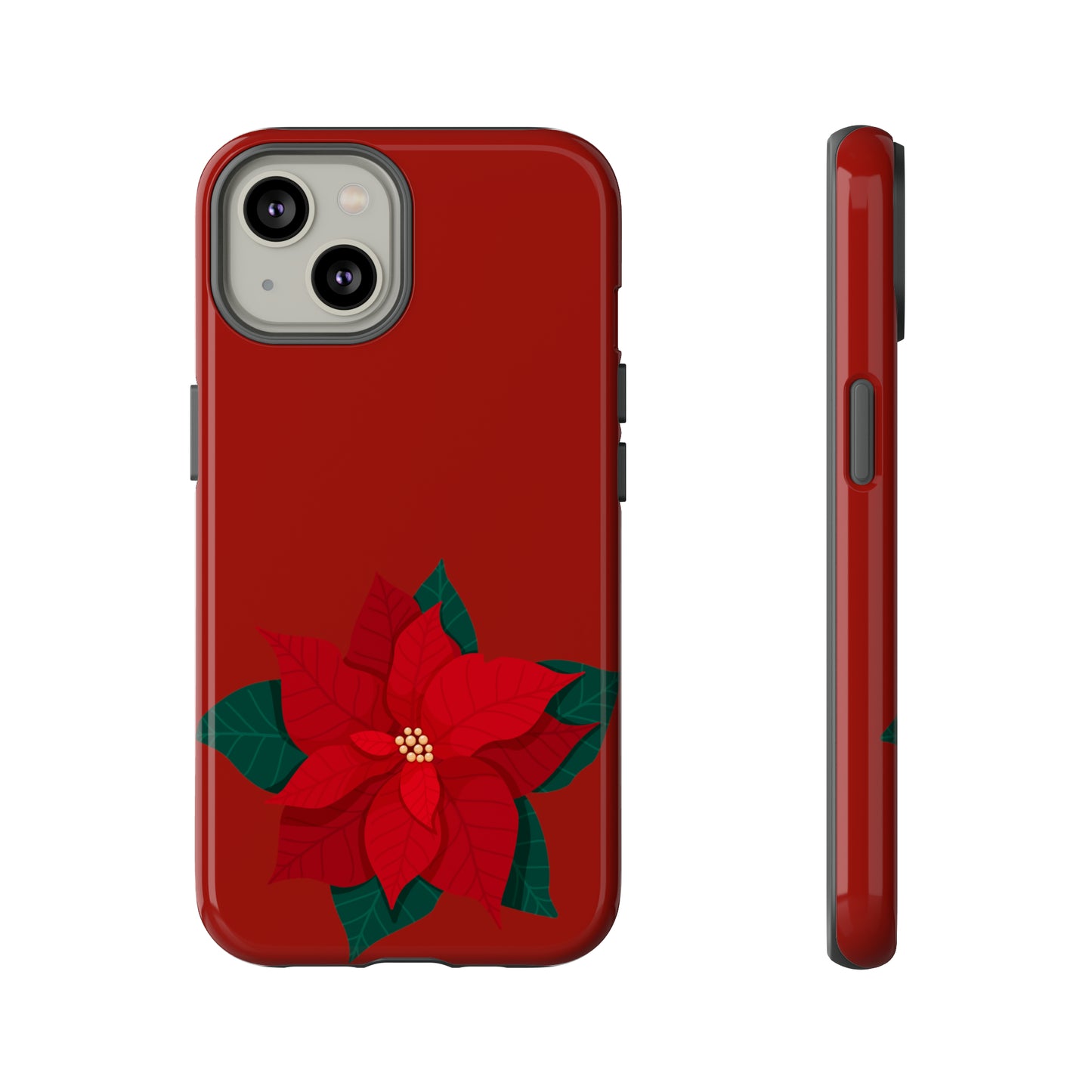 Poinsettia Charm #12-Tough Cases - MahaCase