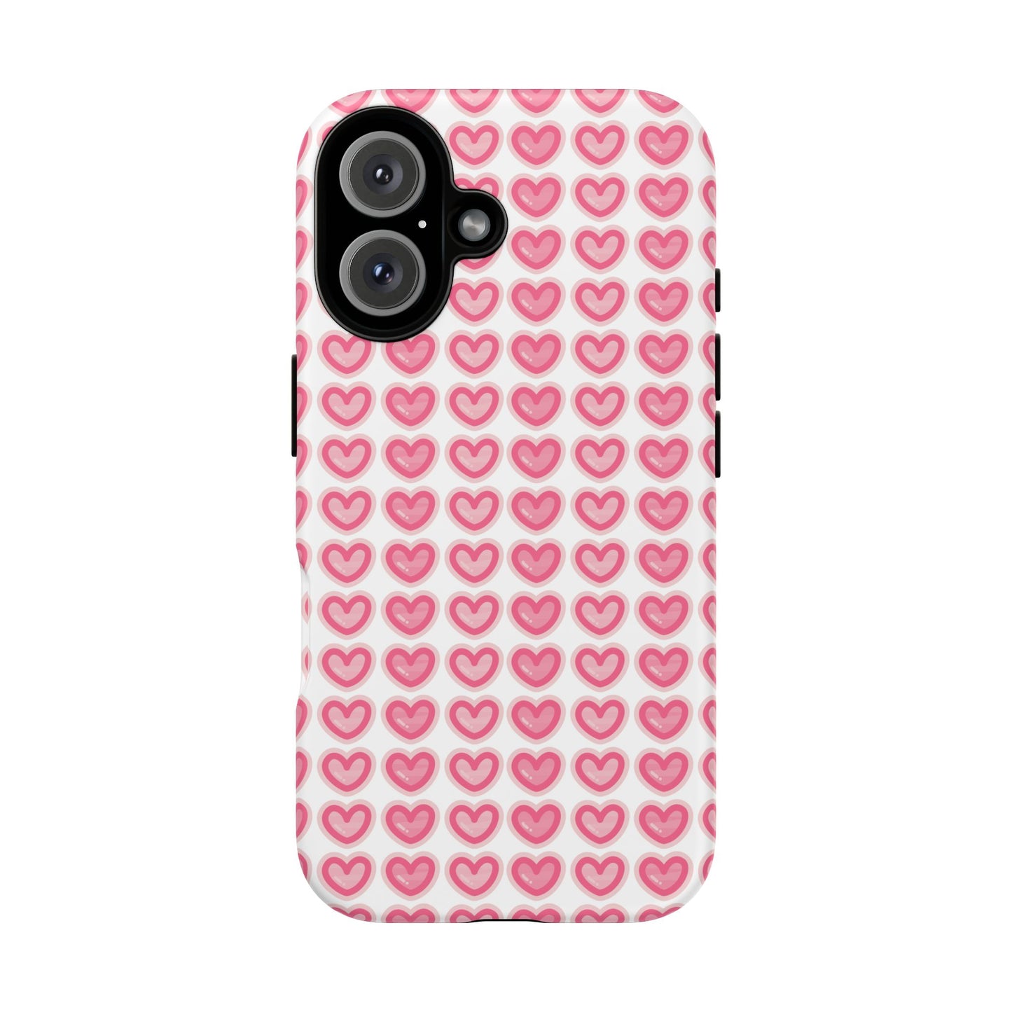 Hearts Pattern - Tough Cases iPhone Samsung Google Pixel - MahaCase