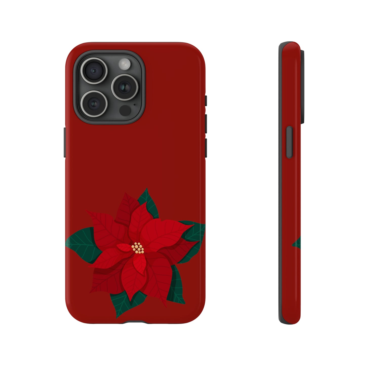 Poinsettia Charm #12-Tough Cases - MahaCase