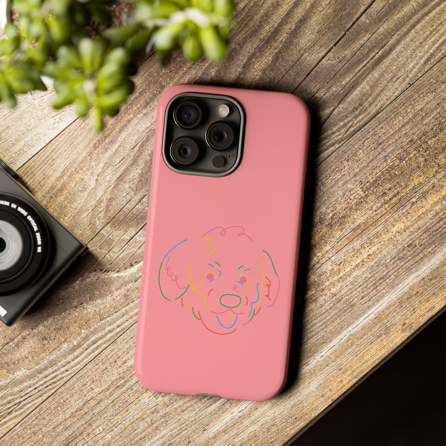 Pop Art Pup #22-Tough Cases iPhone Samsung Google Pixel - MahaCase