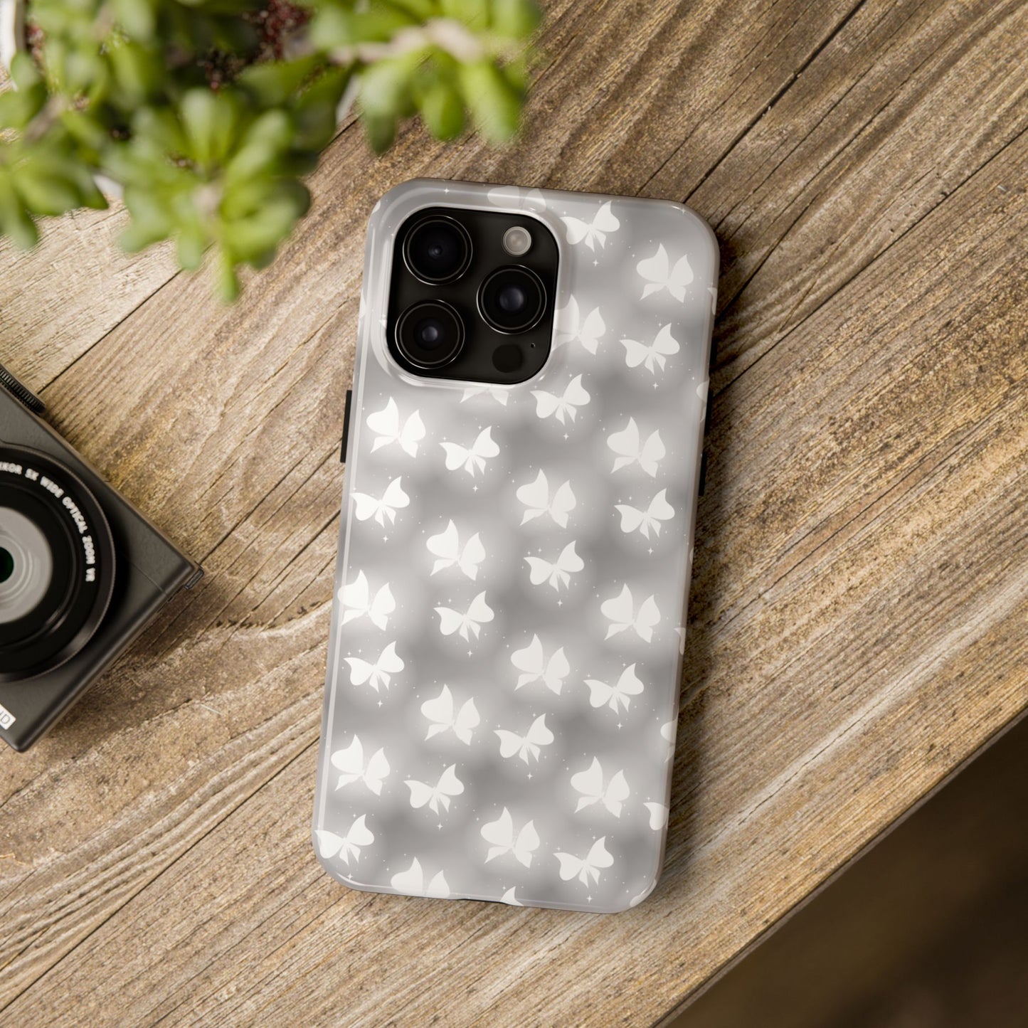 Nature 2 - Inspired Tough Phone Case with Butterfly Design iPhone Samsung Galaxy - MahaCase