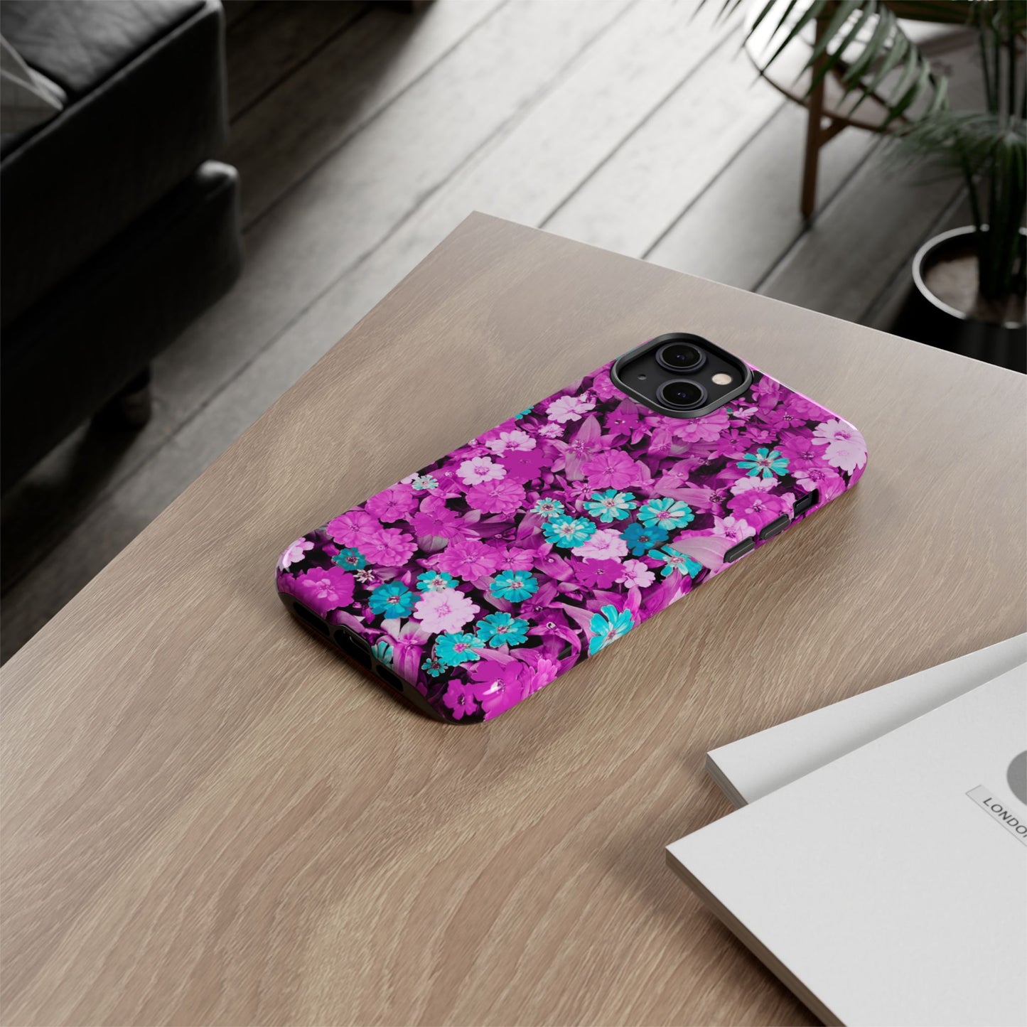 Lucid Flowers #22-Tough Cases iPhone Samsung Google Pixel - MahaCase