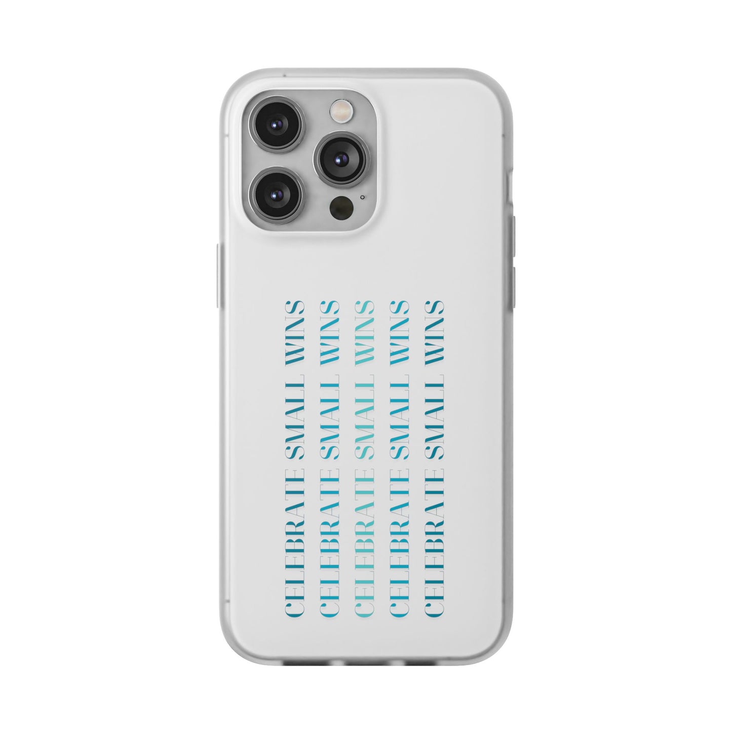Celebrate Small Wins #22 Flexi Cases iPhone Samsung Gift Packaging - MahaCase