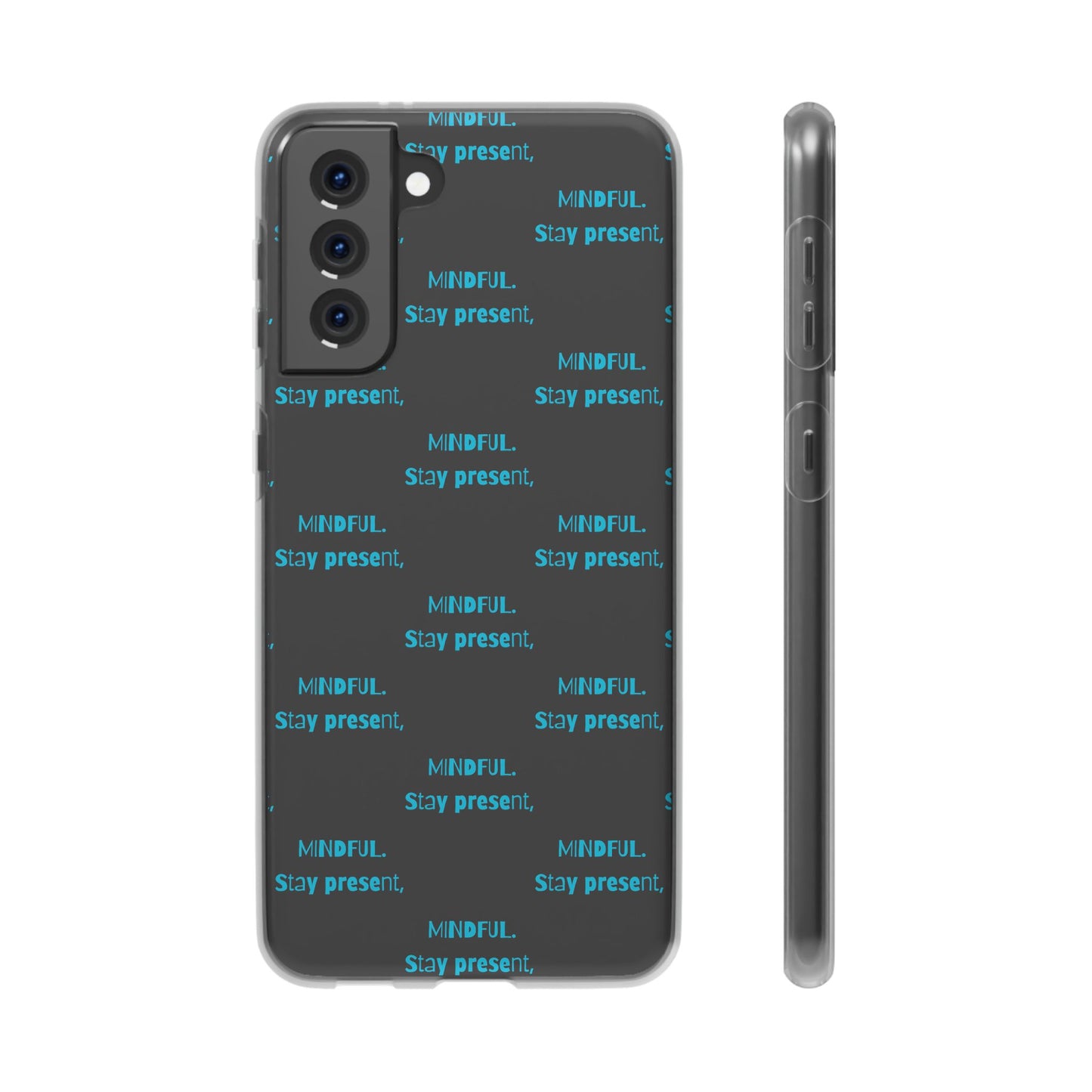 Stay Present Mindful #12 Flexi Cases iPhone Samsung Gift Packaging - MahaCase