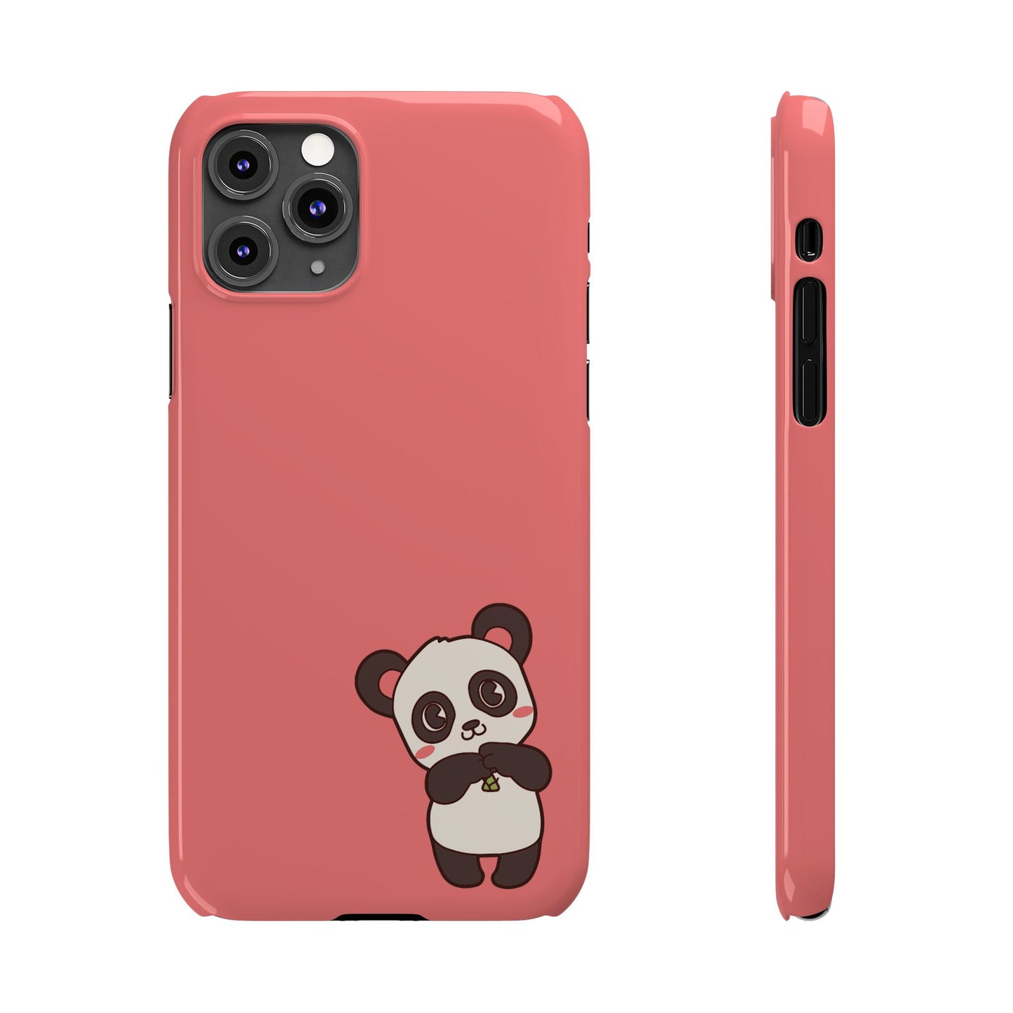 Cute Panda #36-Slim iPhone Cases - MahaCase