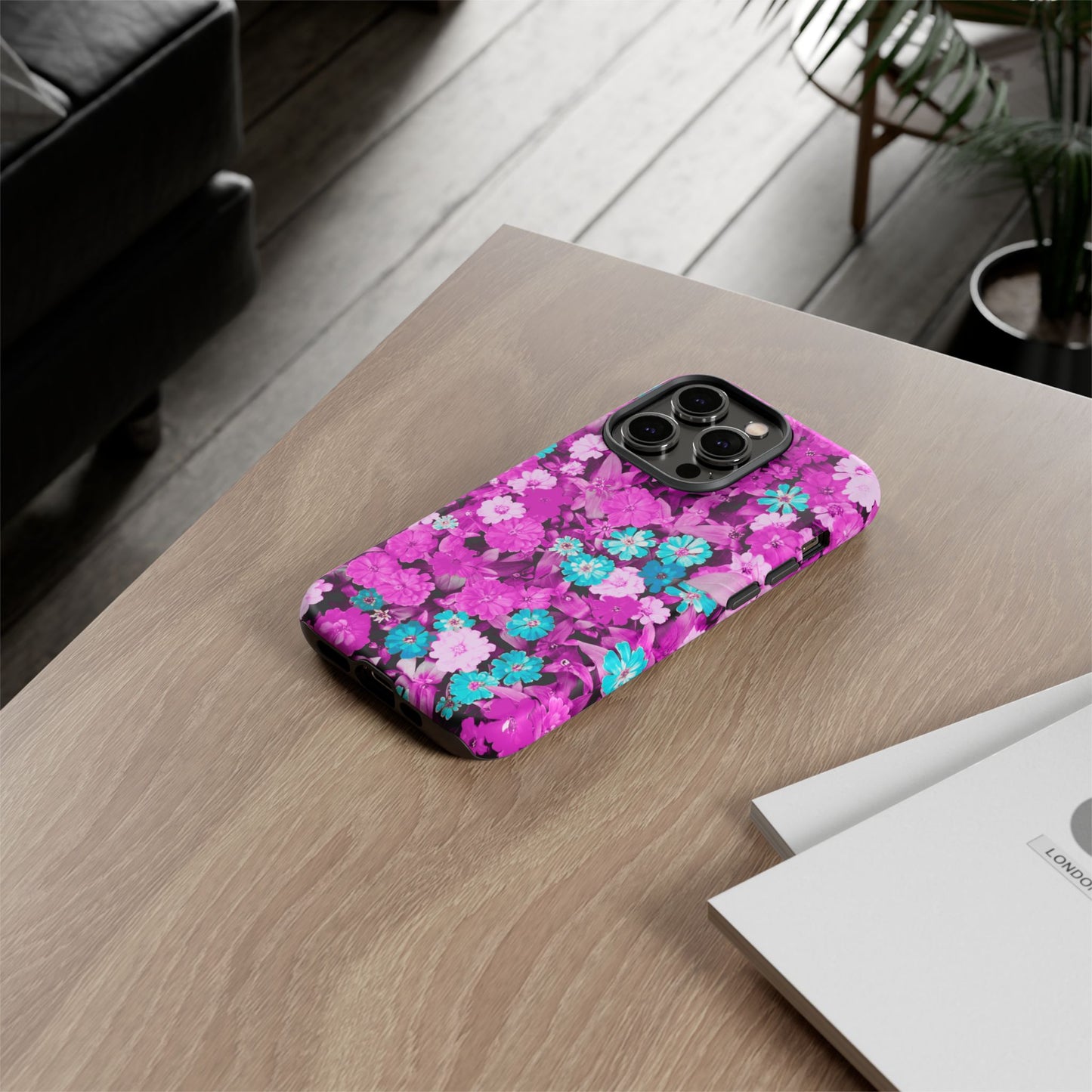 Lucid Flowers #22-Tough Cases iPhone Samsung Google Pixel - MahaCase