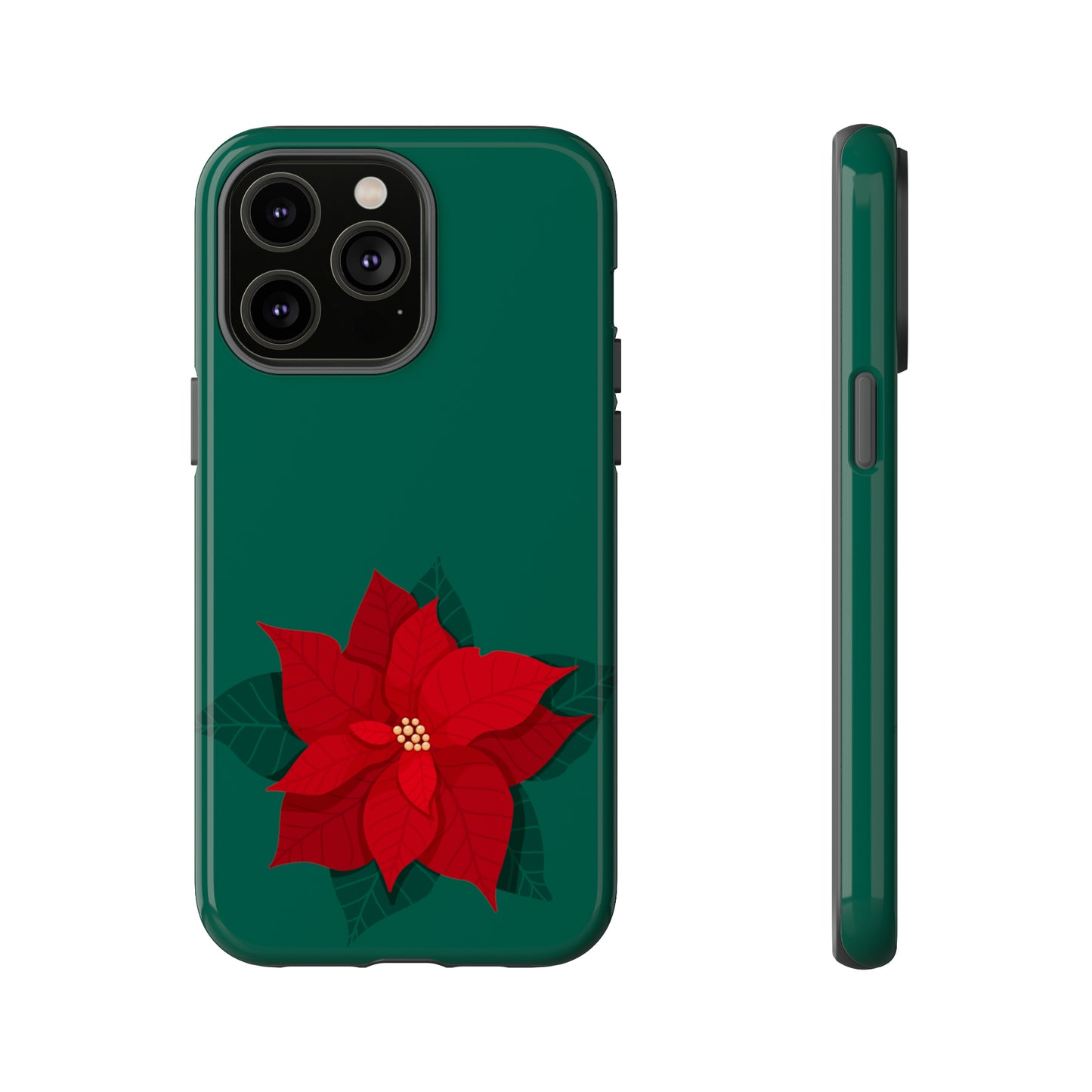 Poinsettia Charm #10-Tough Cases - MahaCase