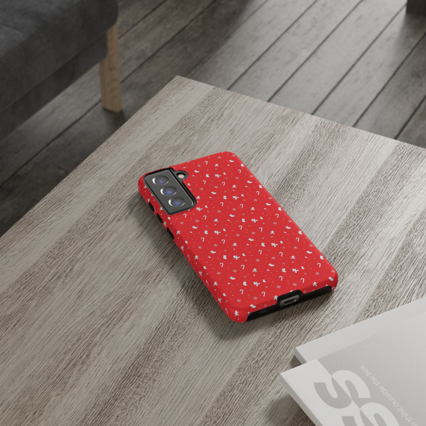 Candy Cane Blizzard #22 - Tough Cases iPhone Samsung Google Pixel - MahaCase