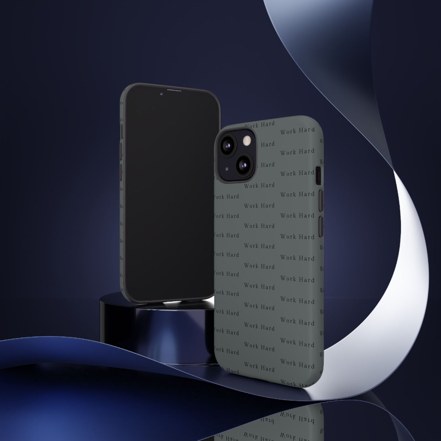 Work Hard Reminder Tough Cases iPhone Samsung Google Pixel - MahaCase
