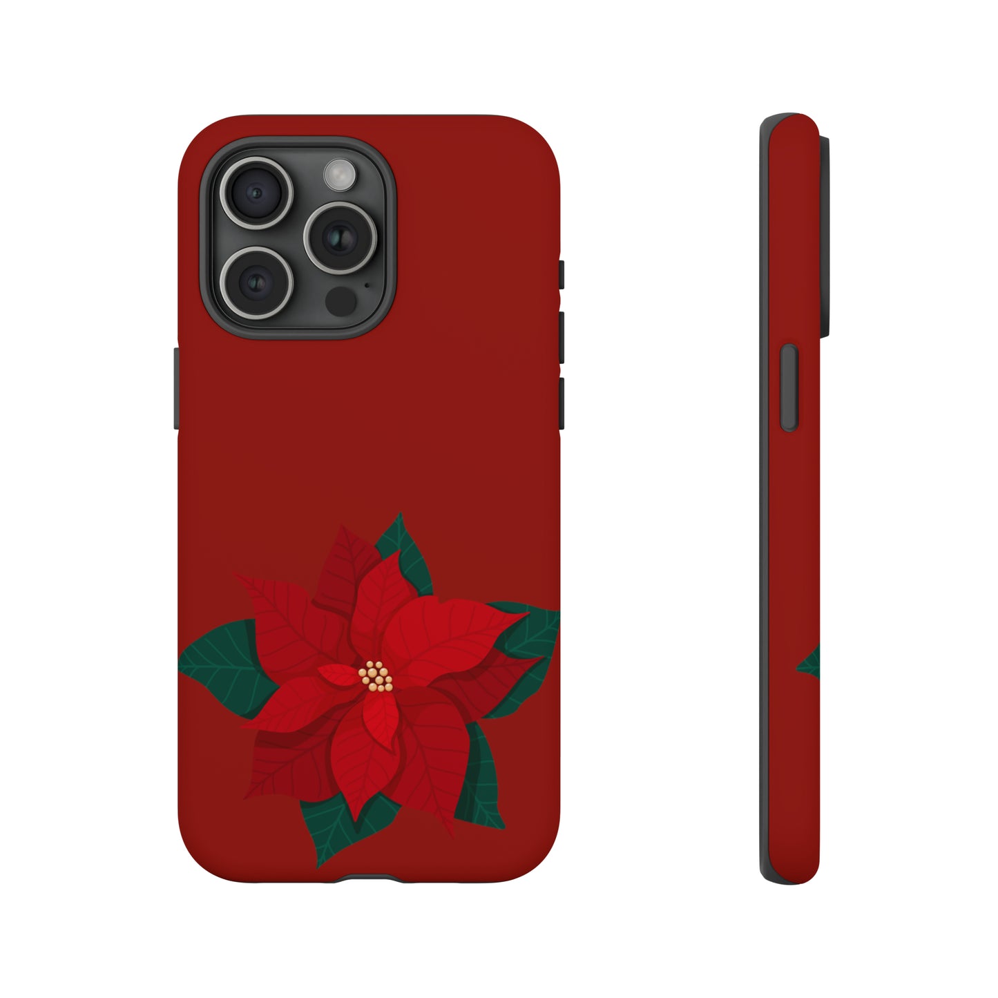 Poinsettia Charm #12-Tough Cases - MahaCase