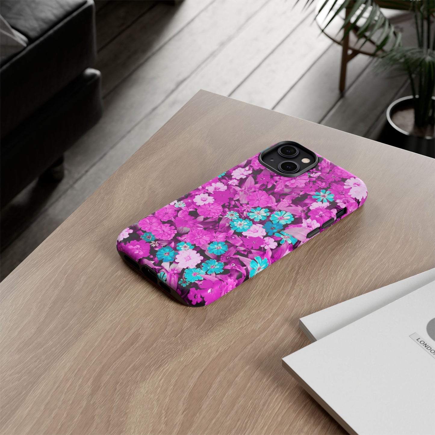 Lucid Flowers #22-Tough Cases iPhone Samsung Google Pixel - MahaCase