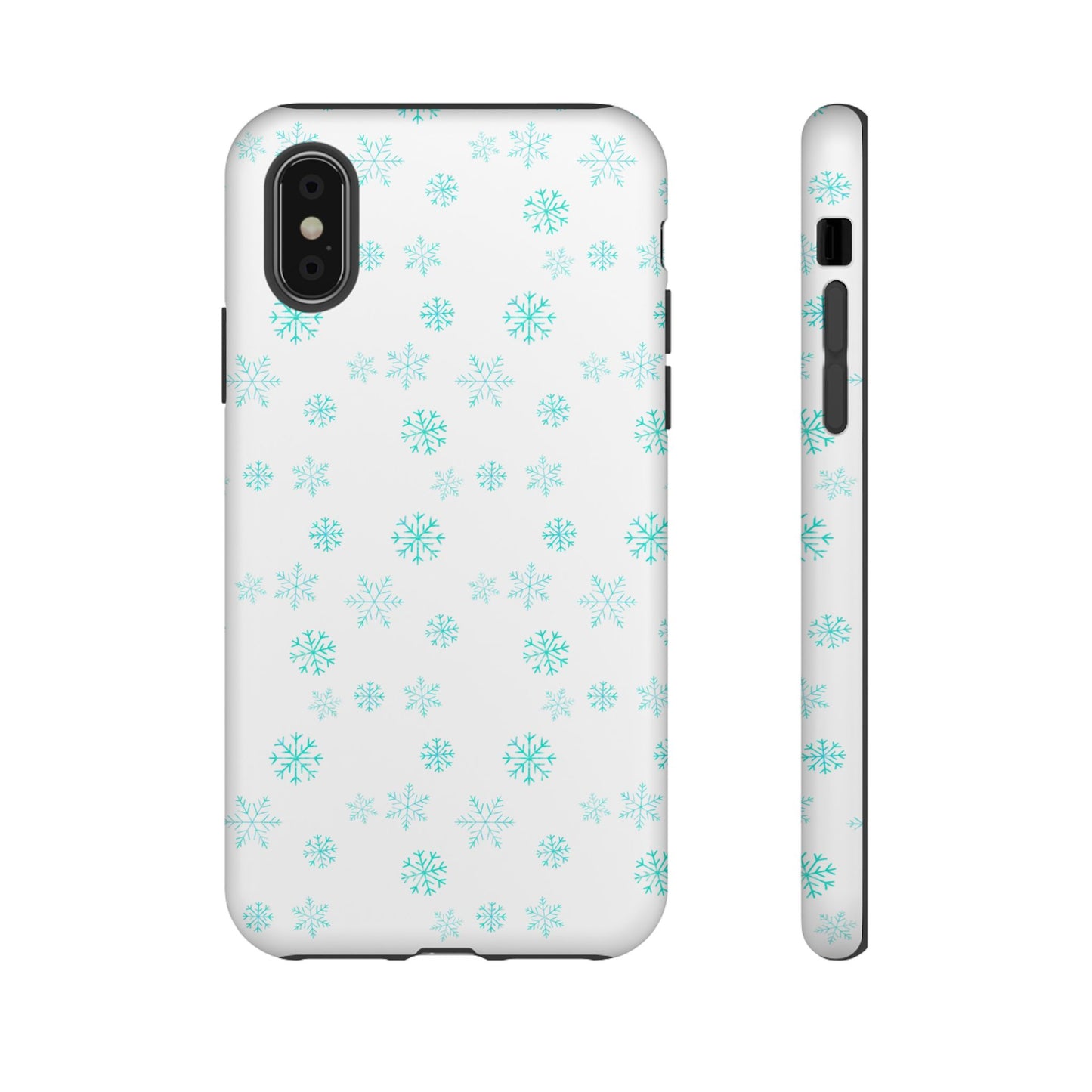 Snowy Blue #12 - Tough Cases iPhone Samsung Google Pixel - MahaCase