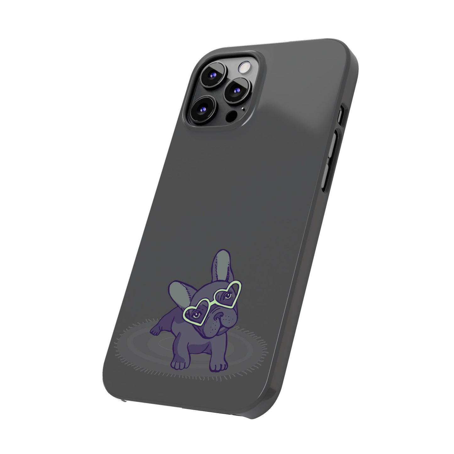 Bulldog Puppy Slim iPhone Cases - MahaCase