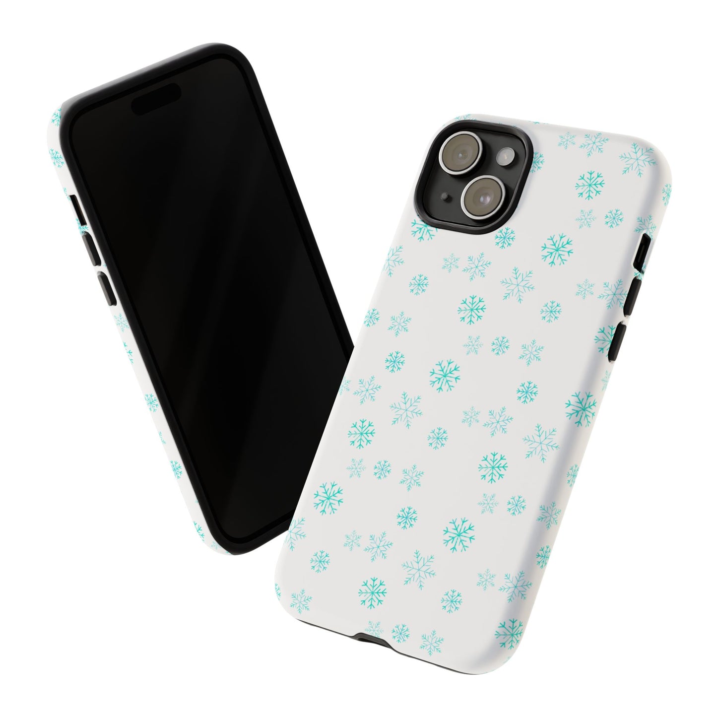 Snowy Blue #12 - Tough Cases iPhone Samsung Google Pixel - MahaCase