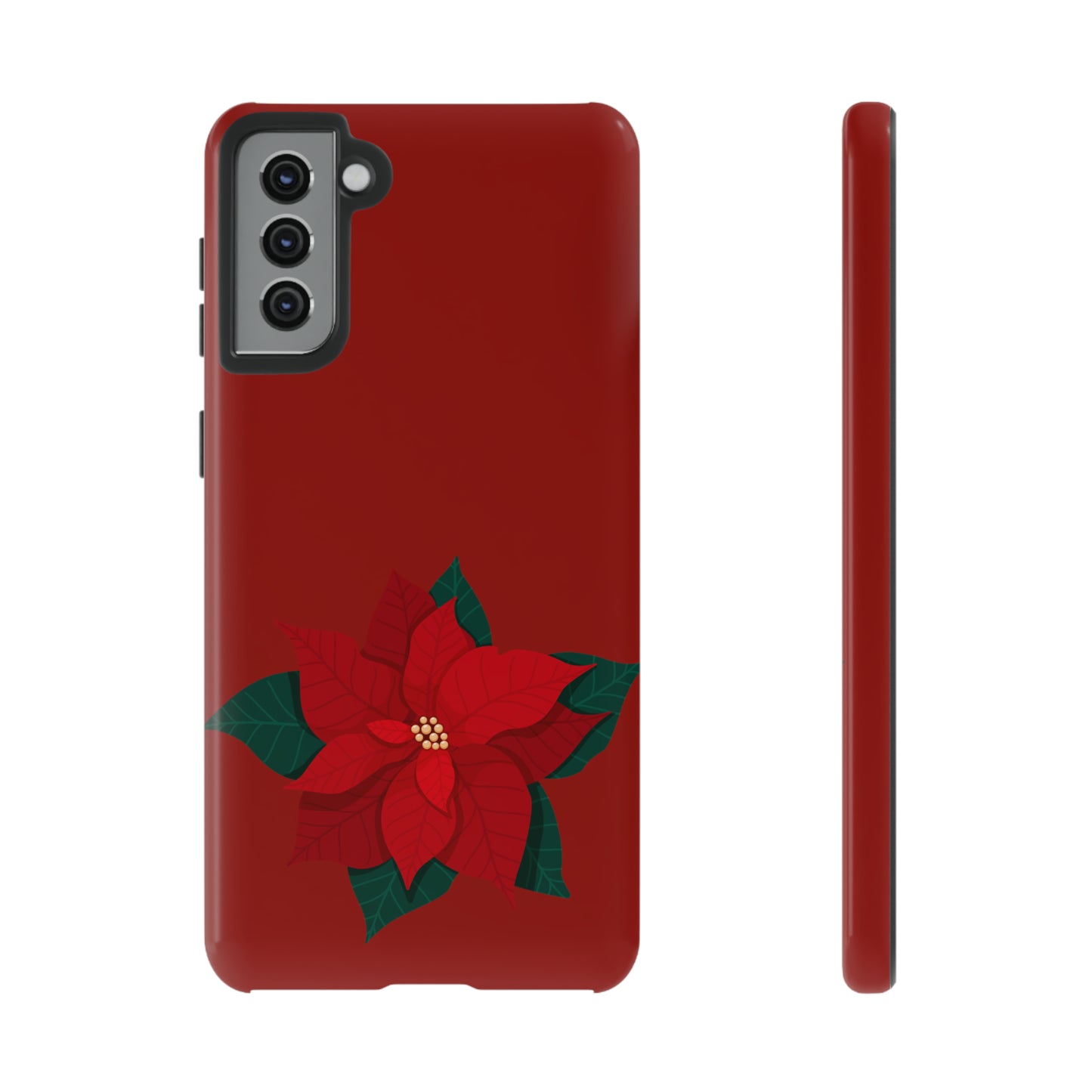 Poinsettia Charm #12-Tough Cases - MahaCase