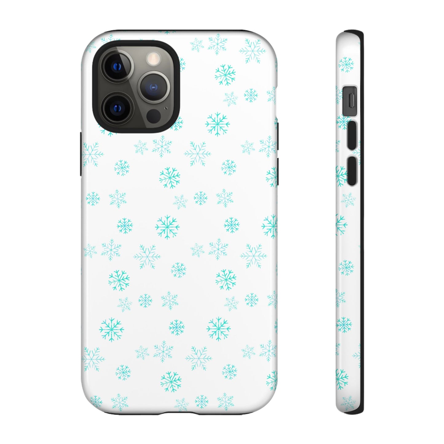 Snowy Blue #12 - Tough Cases iPhone Samsung Google Pixel - MahaCase
