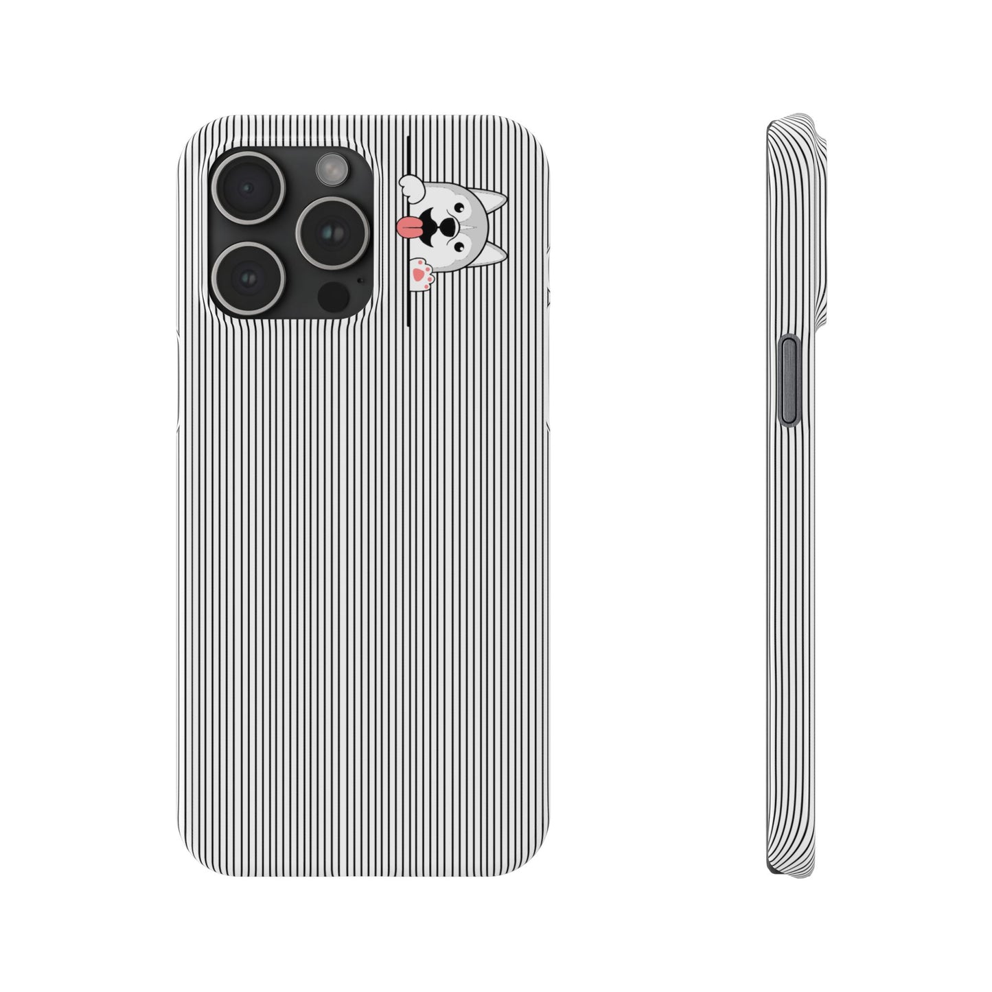 Cute Husky-Slim iPhone Cases - MahaCase