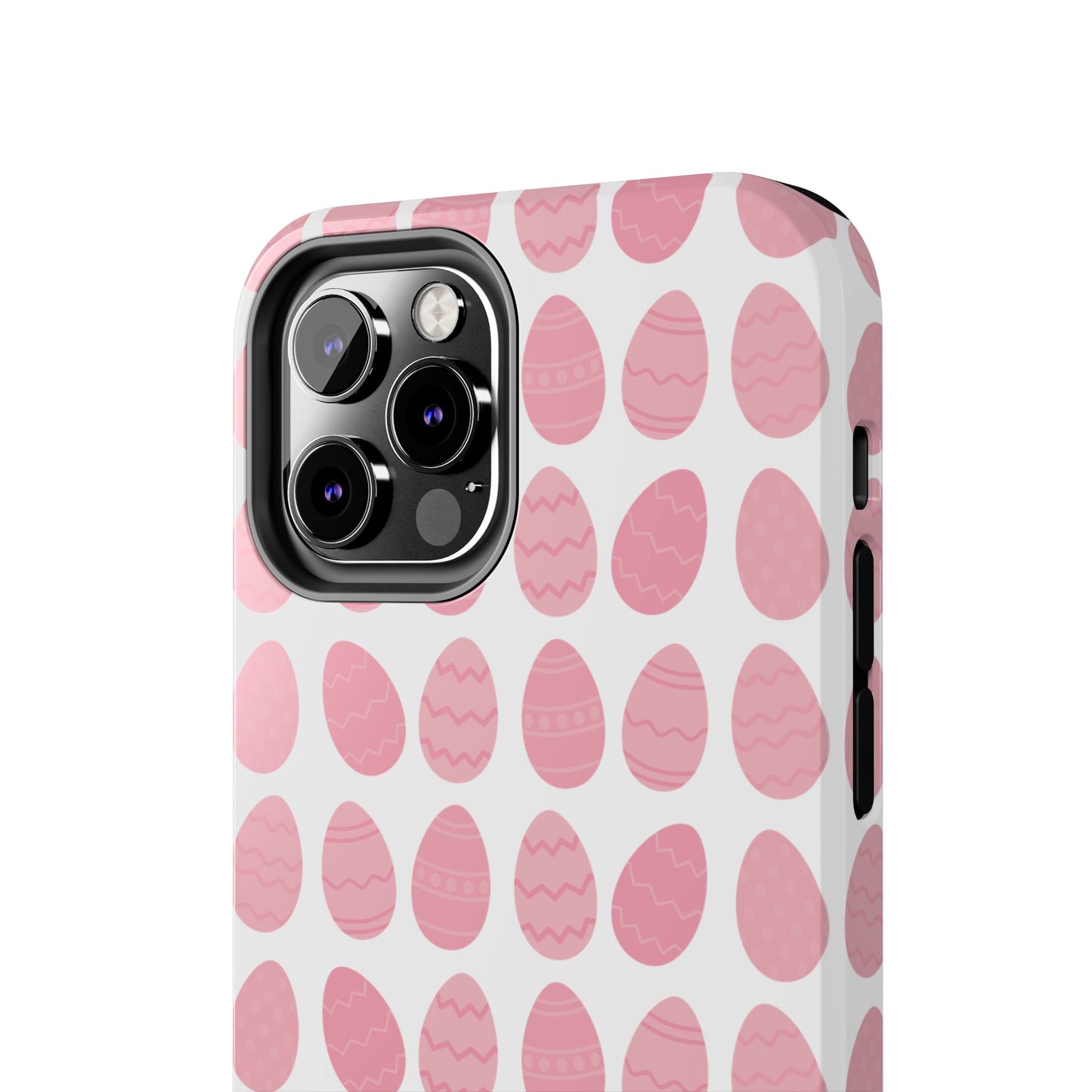 Pink Easter Egg Tough Phone Cases - Durable Protection for Spring Celebrations iPhone Samsung Galaxy - MahaCase