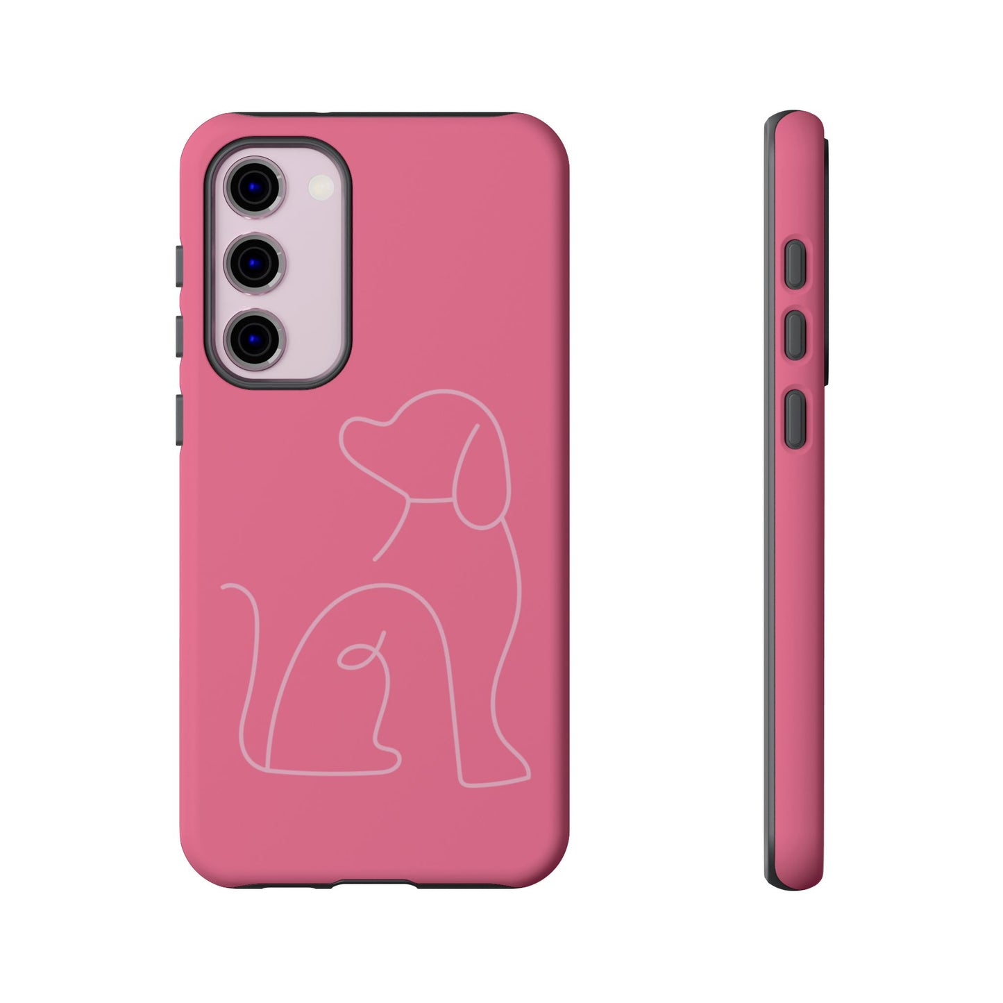 Pink Pup #10-Tough Cases iPhone Samsung Google Pixel - MahaCase