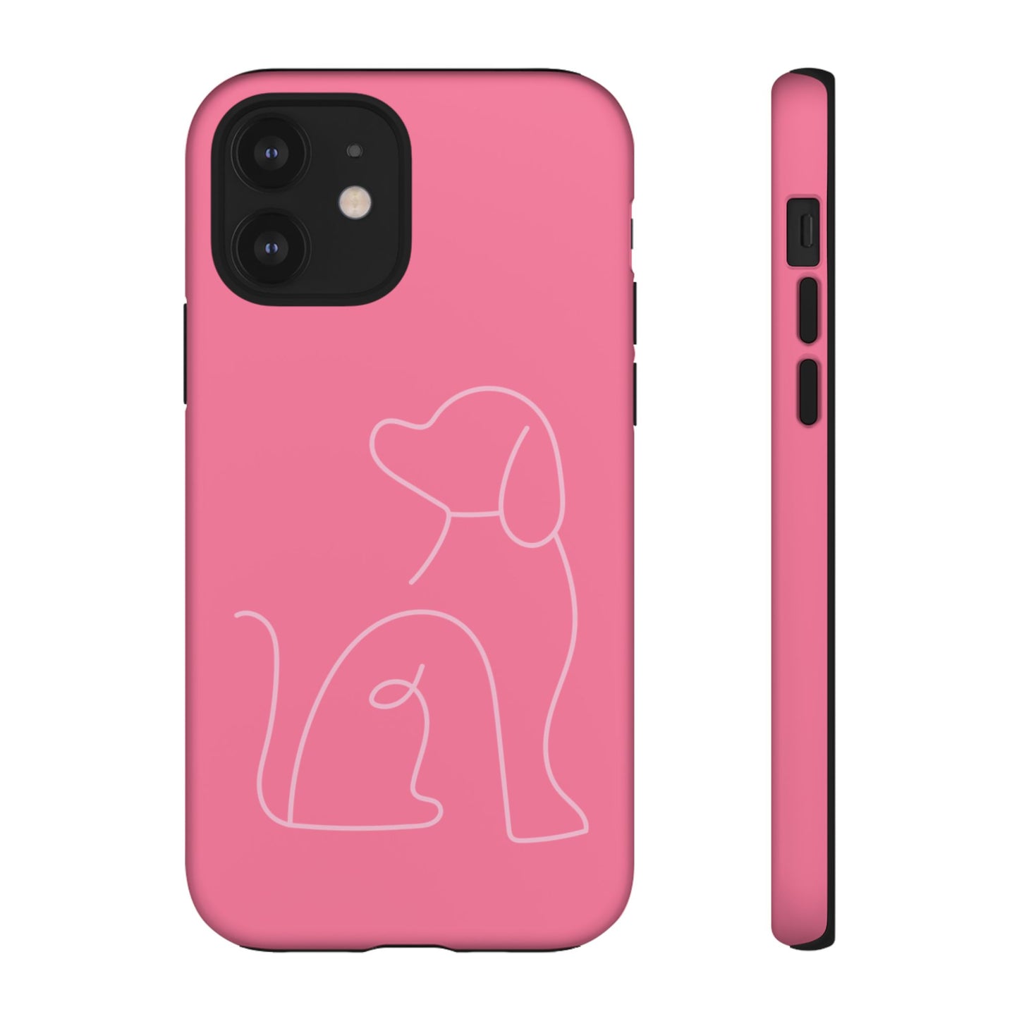 Pink Pup #10-Tough Cases iPhone Samsung Google Pixel - MahaCase