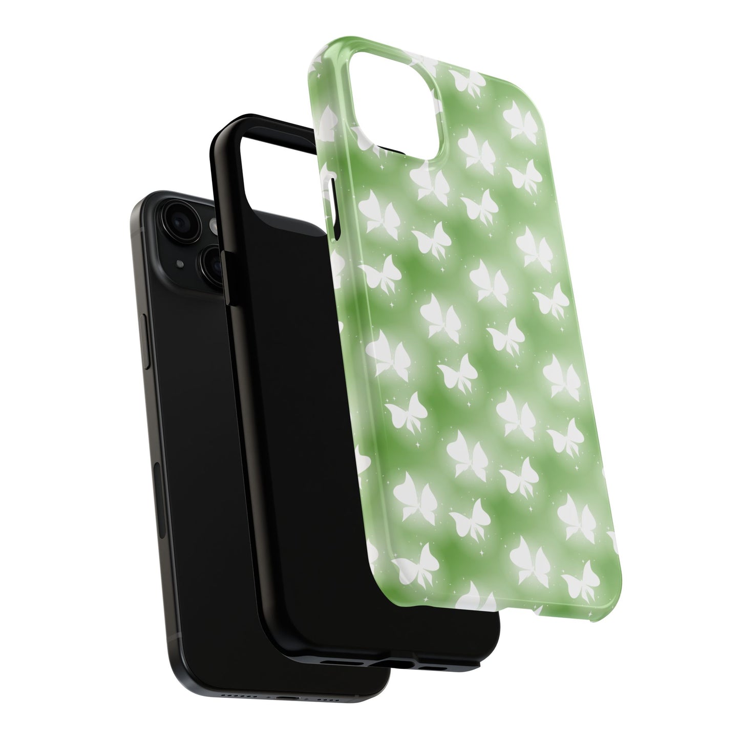 Nature-Inspired Tough Phone Case with Butterfly Design iPhone Samsung Galaxy - MahaCase