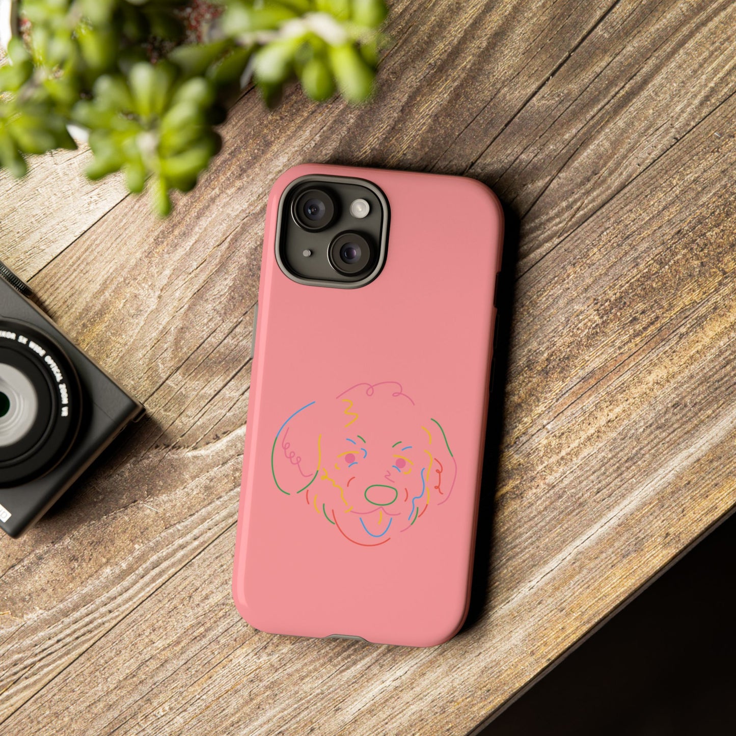 Pop Art Pup #22-Tough Cases iPhone Samsung Google Pixel - MahaCase