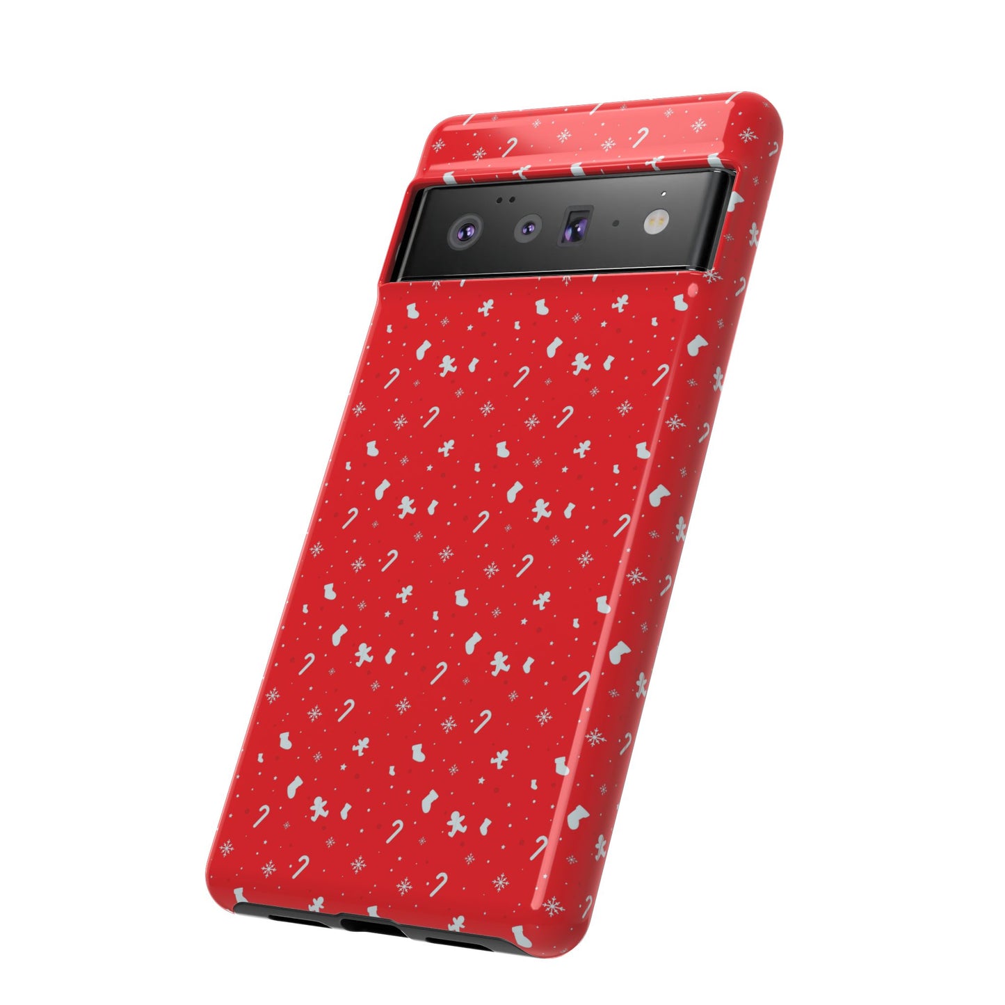 Candy Cane Blizzard #22 - Tough Cases iPhone Samsung Google Pixel - MahaCase