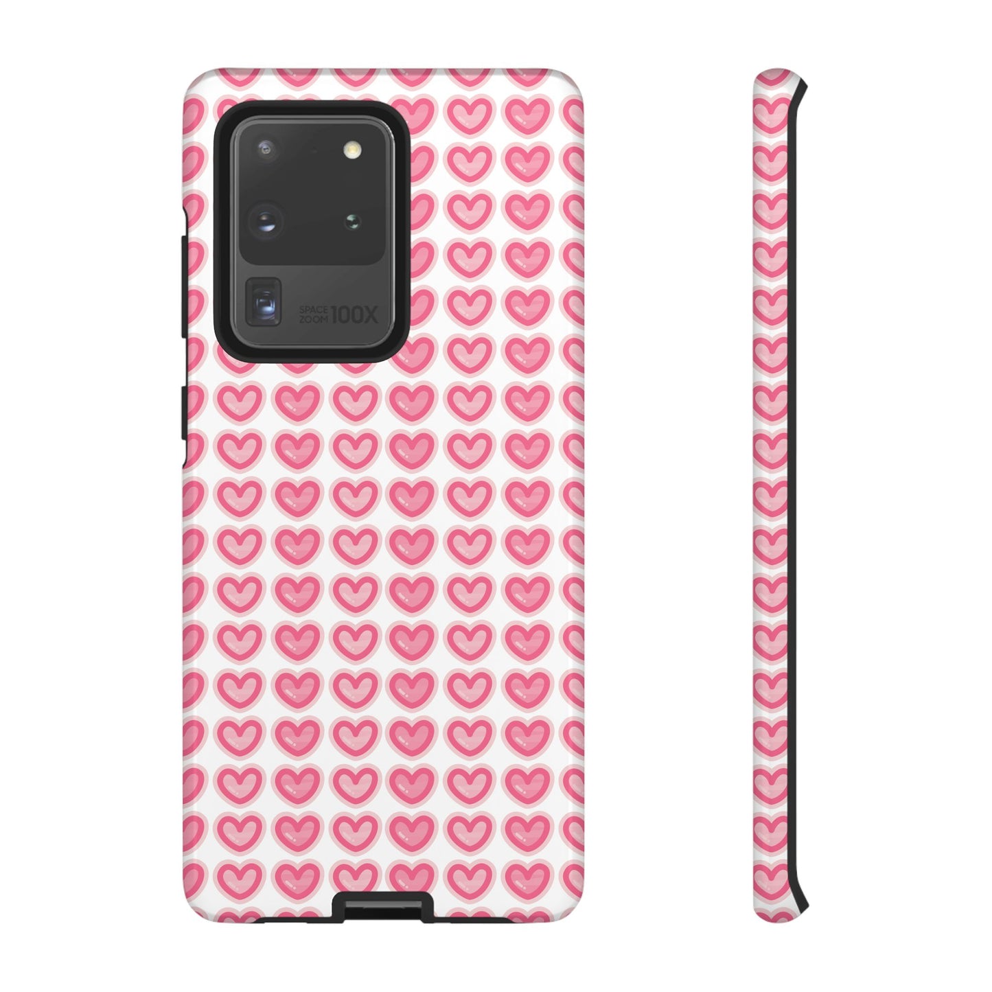Hearts Pattern - Tough Cases iPhone Samsung Google Pixel - MahaCase