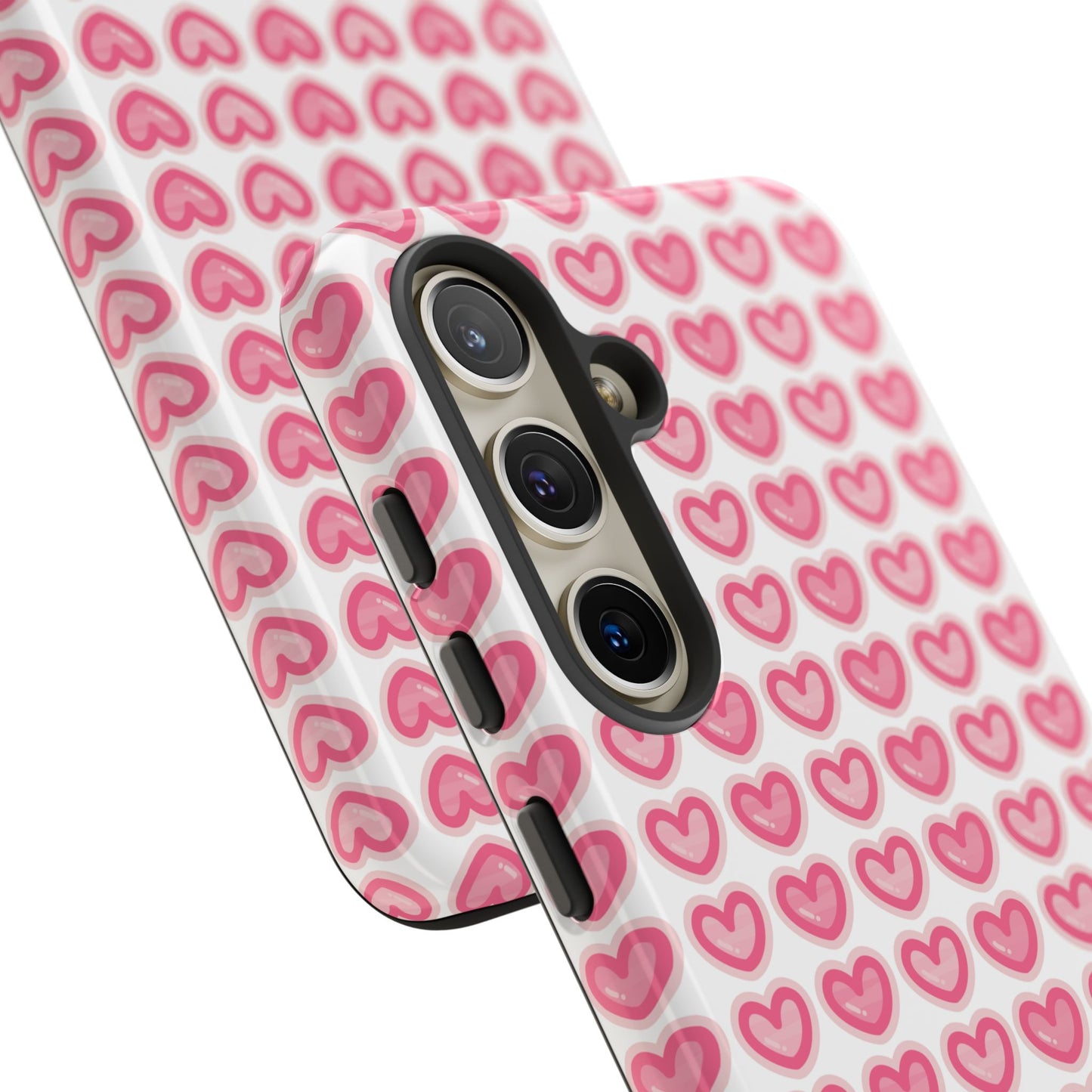Hearts Pattern - Tough Cases iPhone Samsung Google Pixel - MahaCase