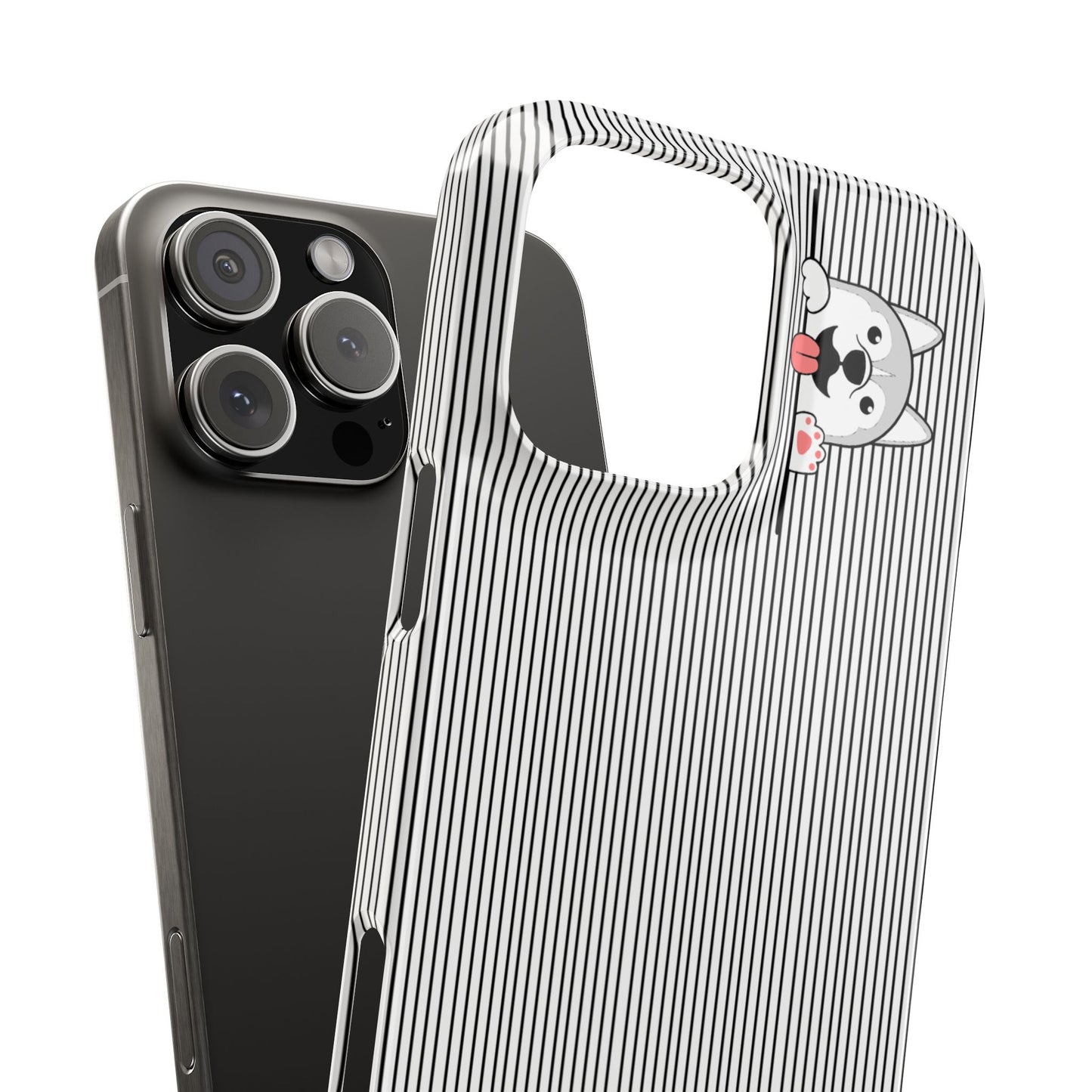 Cute Husky-Slim iPhone Cases - MahaCase
