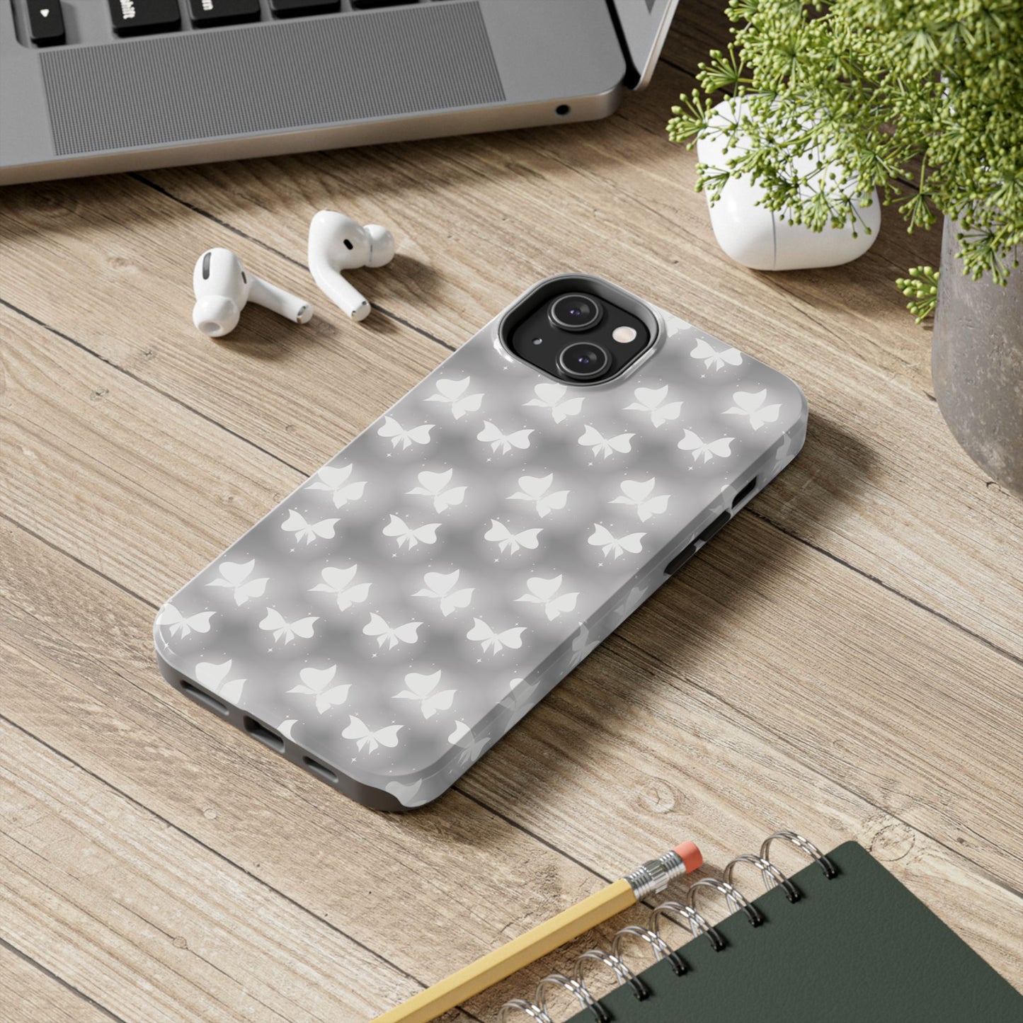Nature 2 - Inspired Tough Phone Case with Butterfly Design iPhone Samsung Galaxy - MahaCase