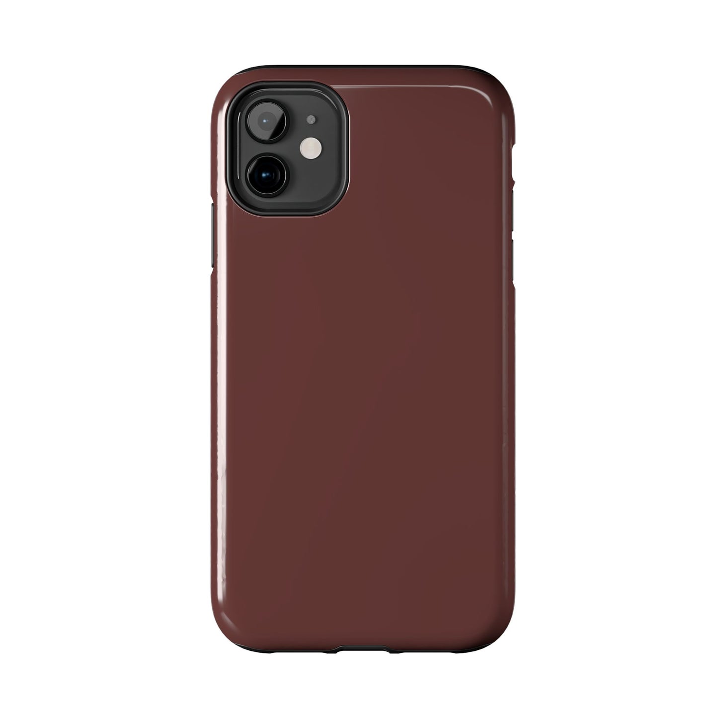 Phone Case - Garnet Color Fall 2025 Trending Color, Sturdy Phone Cases, Durable Cell Phone Covers, Trendy Gadget Protection, Unique Phone Accessories- iPhone, Samsung