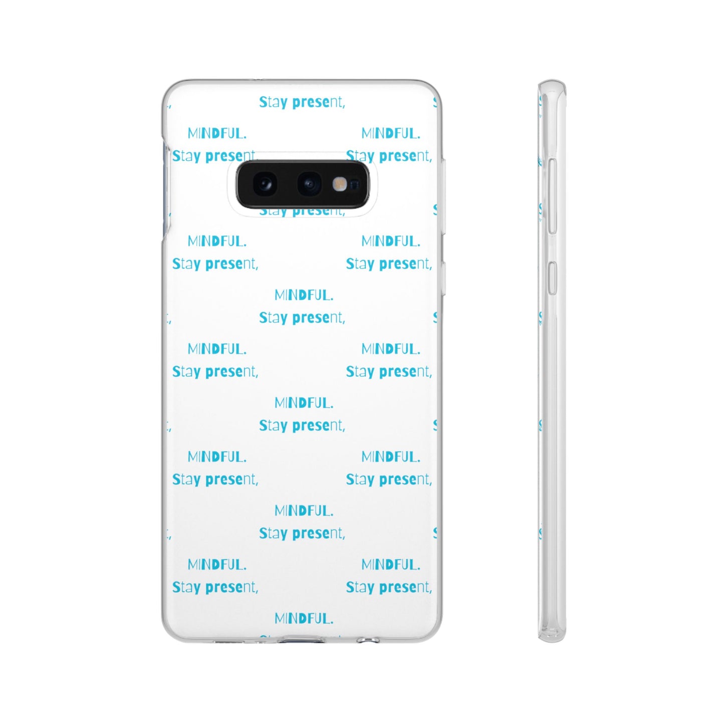 Stay Present Mindful #12 Flexi Cases iPhone Samsung Gift Packaging - MahaCase
