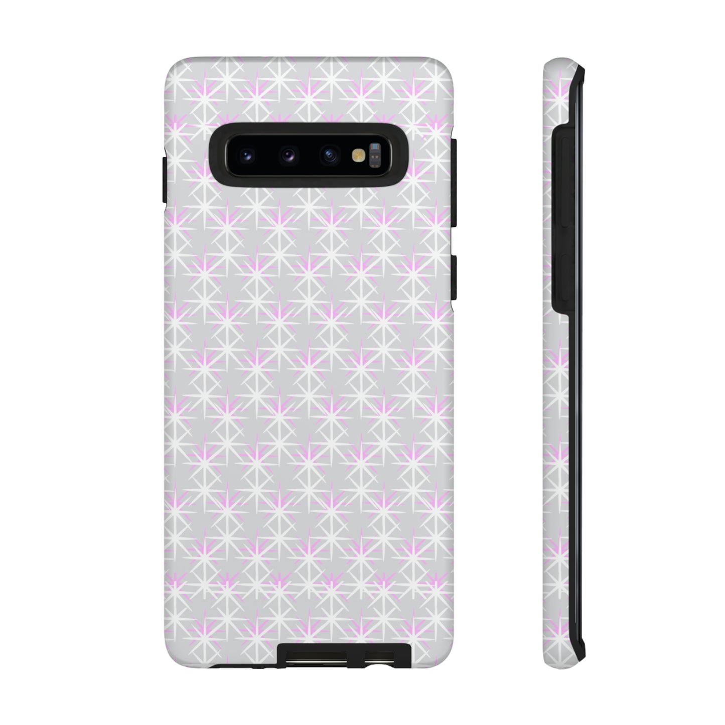 Grey Skies, Pink Stars-Tough Cases - MahaCase
