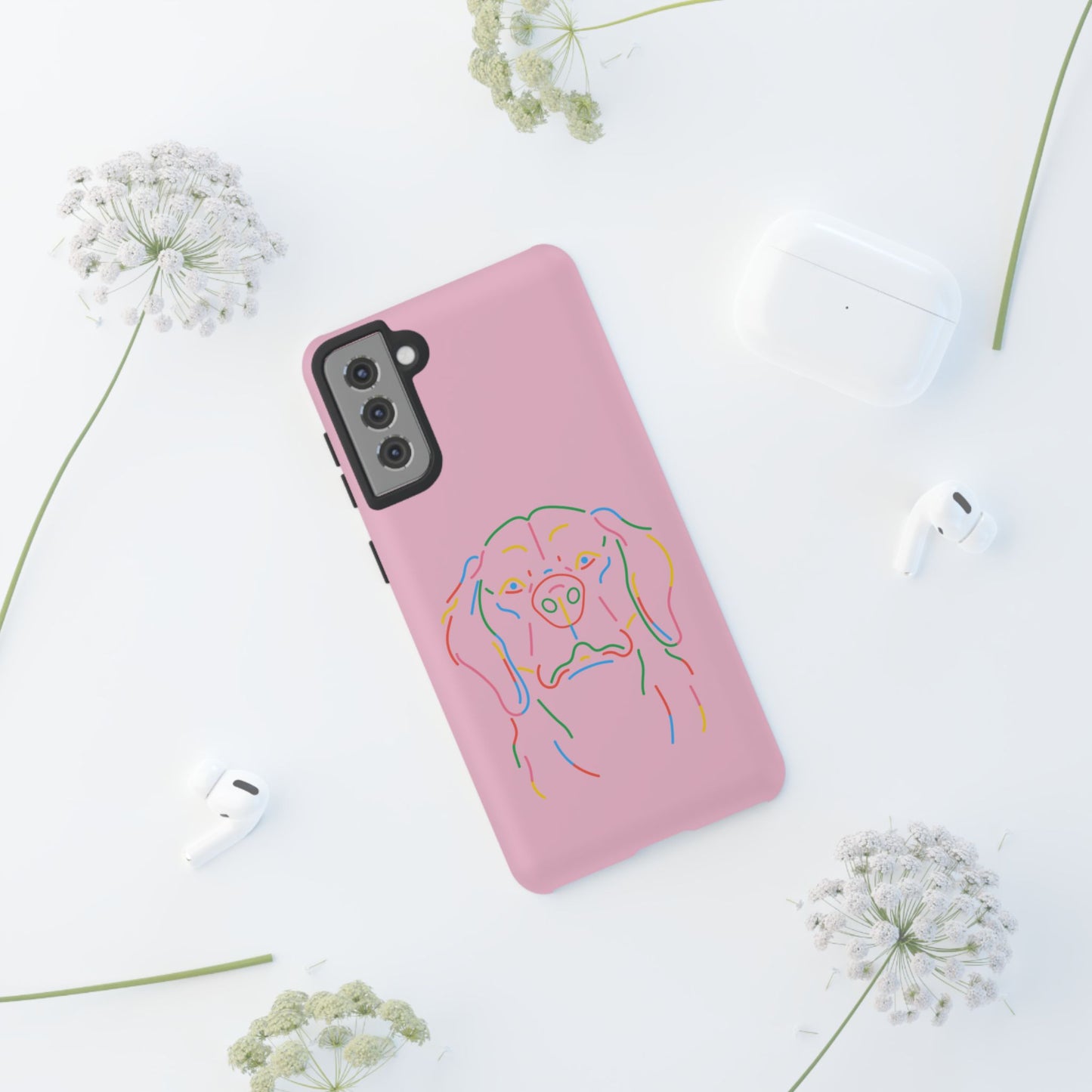 Pop Art Pup #24-Tough Cases iPhone Samsung Google Pixel - MahaCase