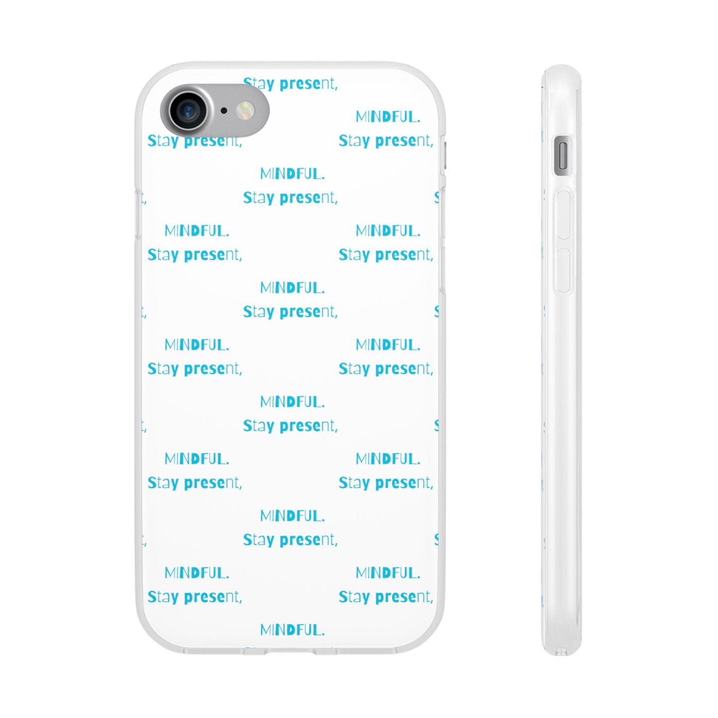 Stay Present Mindful #12 Flexi Cases iPhone Samsung Gift Packaging - MahaCase