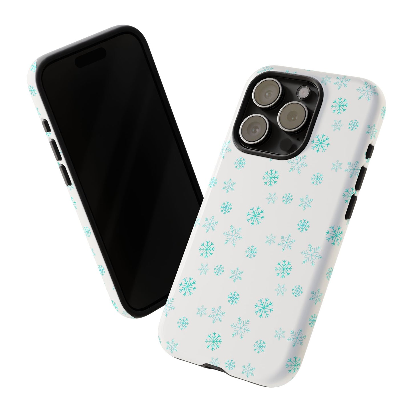 Snowy Blue #12 - Tough Cases iPhone Samsung Google Pixel - MahaCase