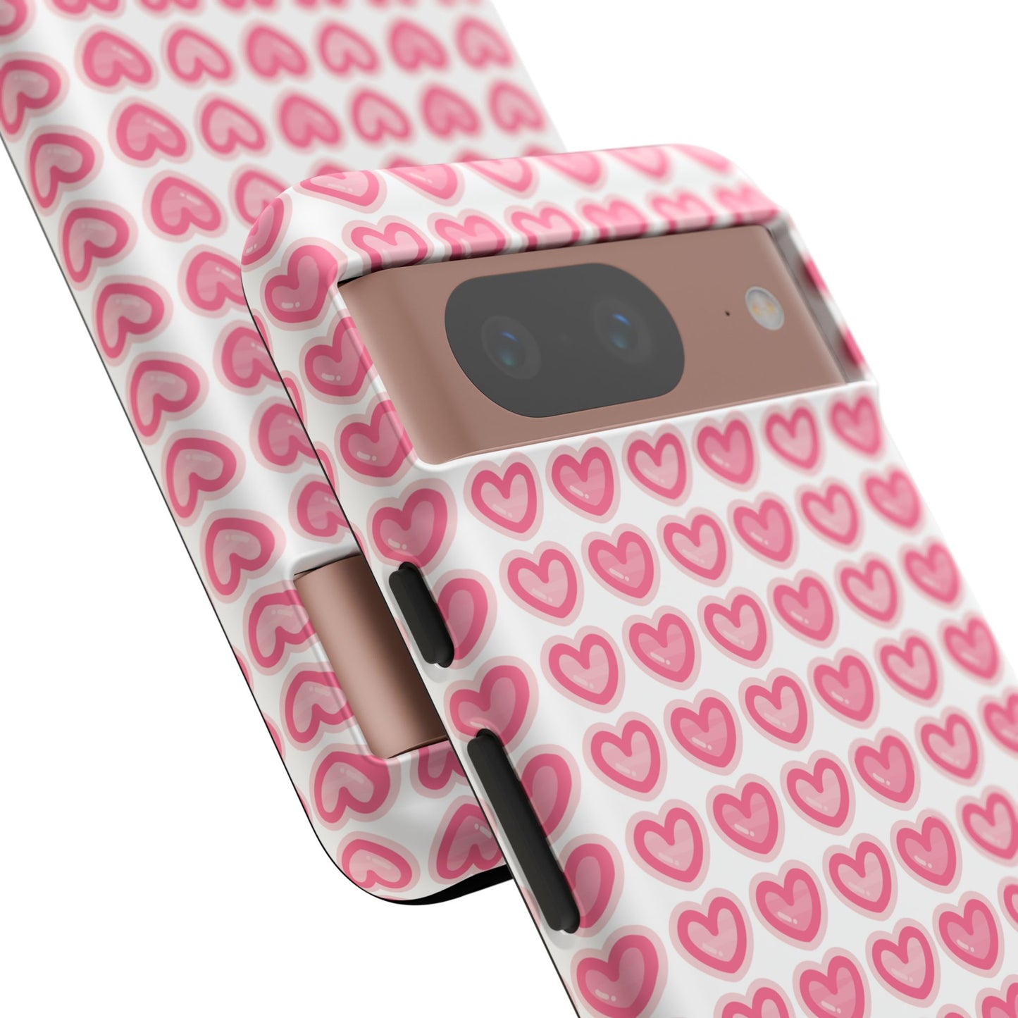 Hearts Pattern - Tough Cases iPhone Samsung Google Pixel - MahaCase