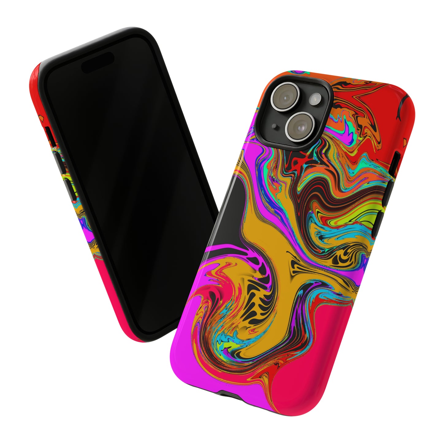Color Swirl #23-Tough Cases - MahaCase