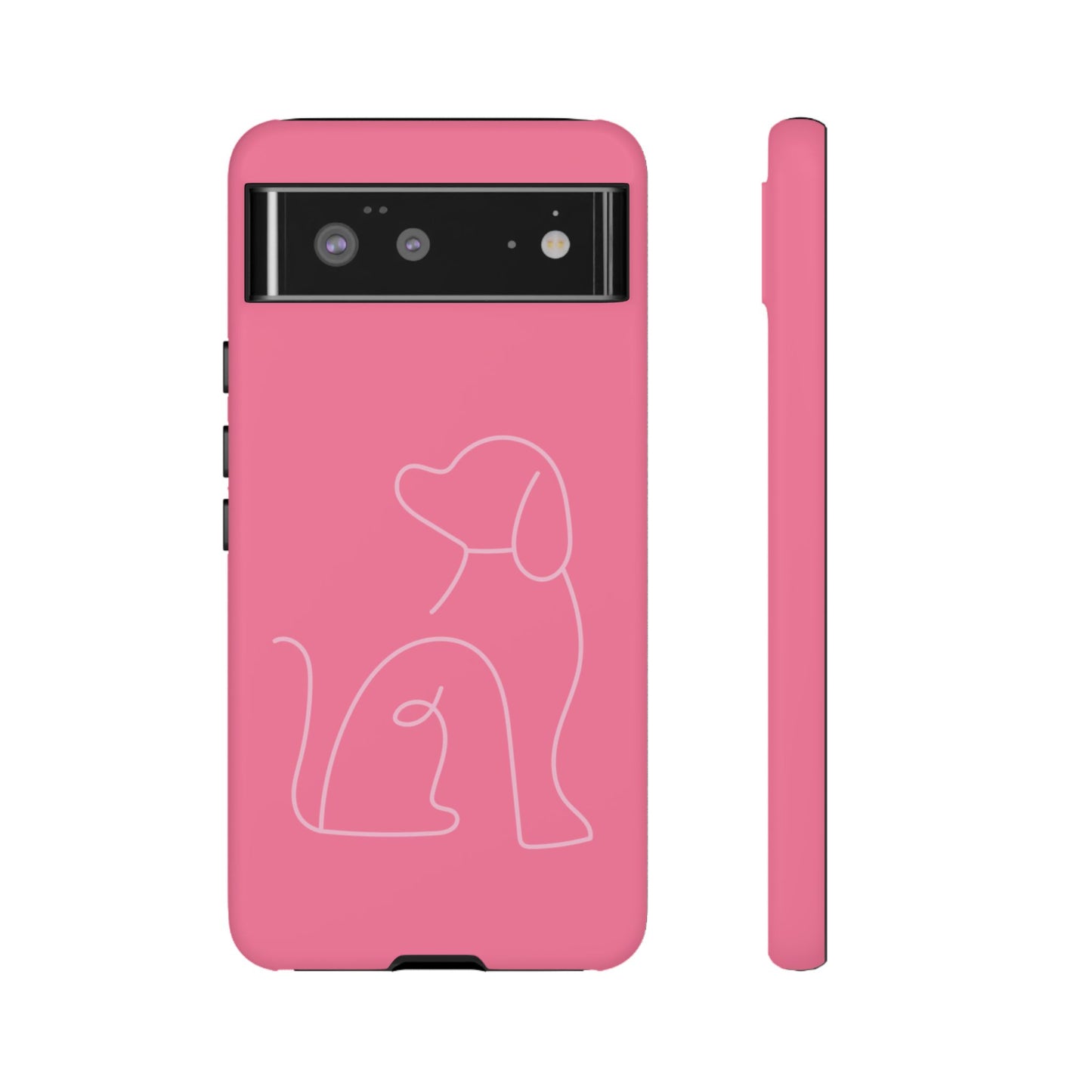 Pink Pup #10-Tough Cases iPhone Samsung Google Pixel - MahaCase