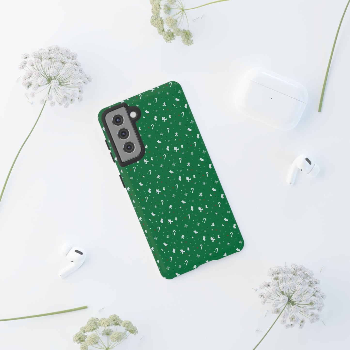 Candy Cane Blizzard #24 - Tough Cases iPhone Samsung Google Pixel - MahaCase