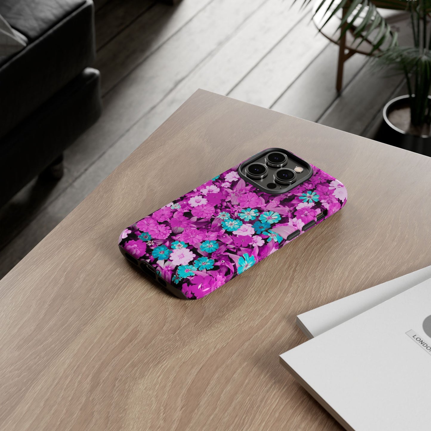 Lucid Flowers #22-Tough Cases iPhone Samsung Google Pixel - MahaCase
