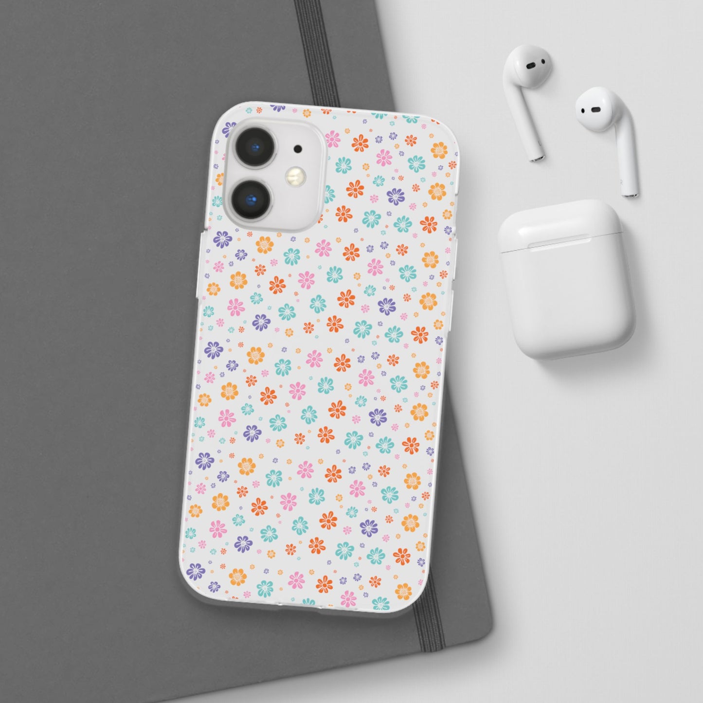 Colorful Spring Floral Flexi Case - Stylish Phone Protection - iPhone Samsung with Gift Packaging - MahaCase
