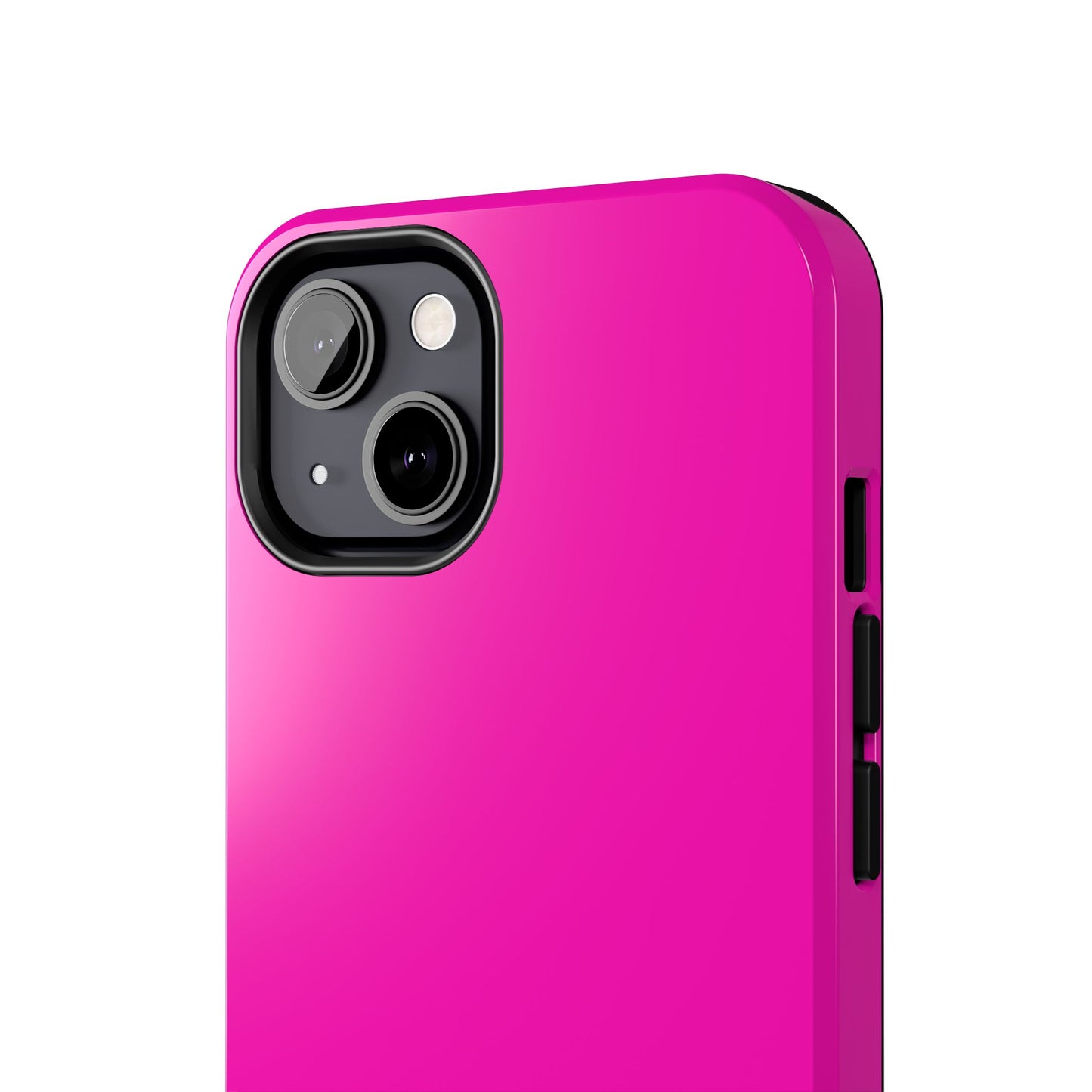 Simple Hot Pink-Tough Phone Cases - MahaCase